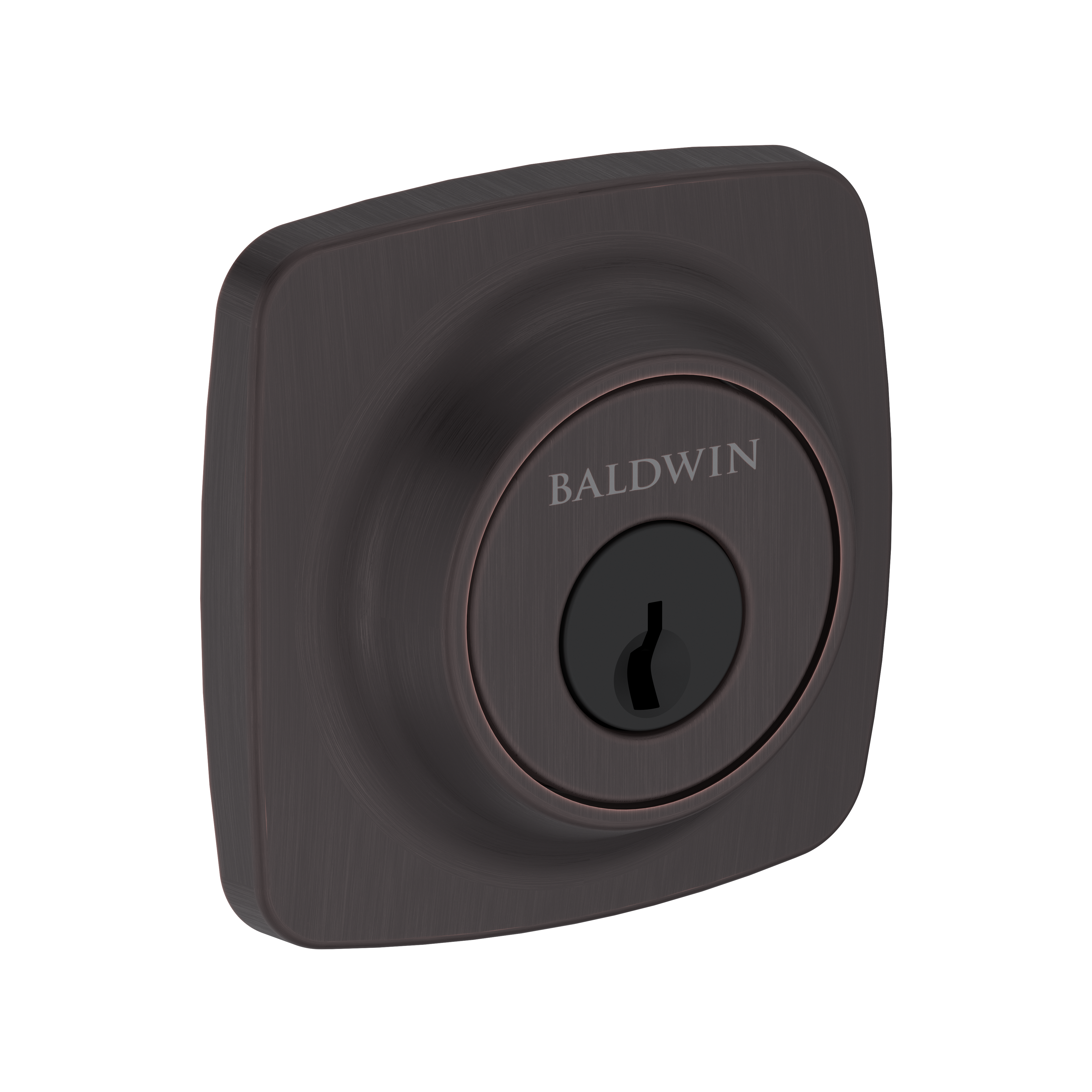 Baldwin Soft Square Single Cylinder Deadbolt
