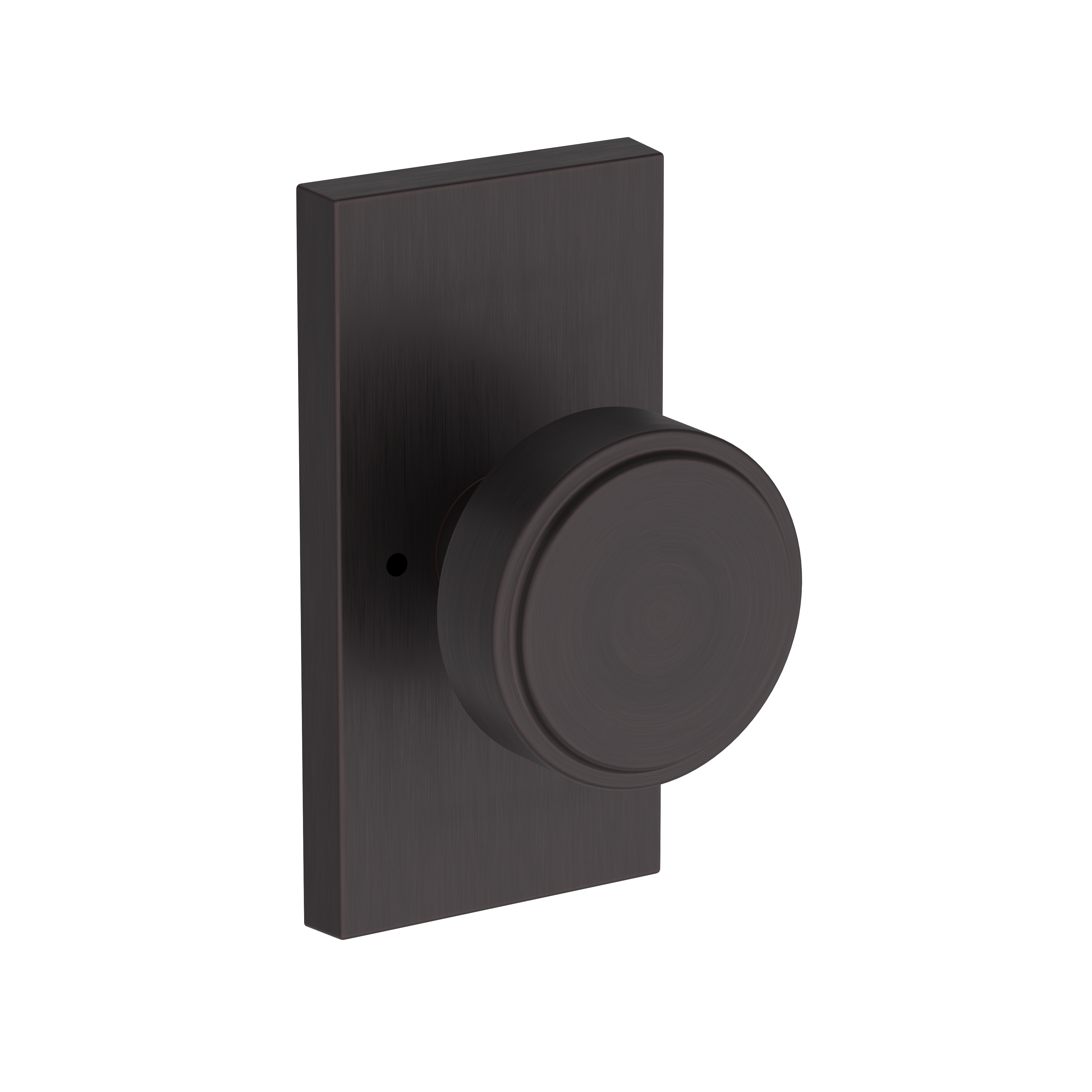 Baldwin Vashon Knob Set with Contemporary 5" Rose