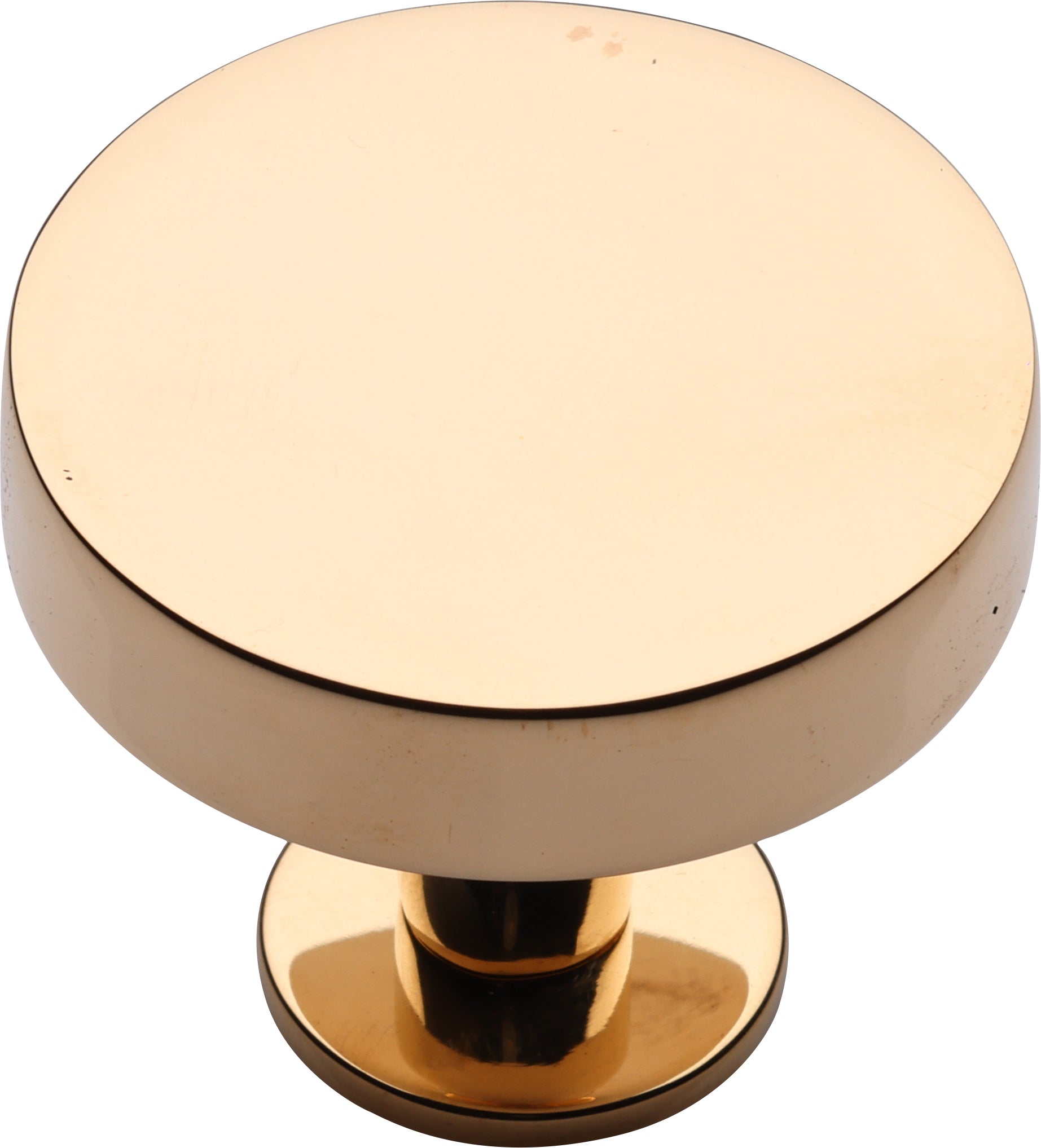 Ashley Norton Knurled Disc Cabinet Knob with Rosette