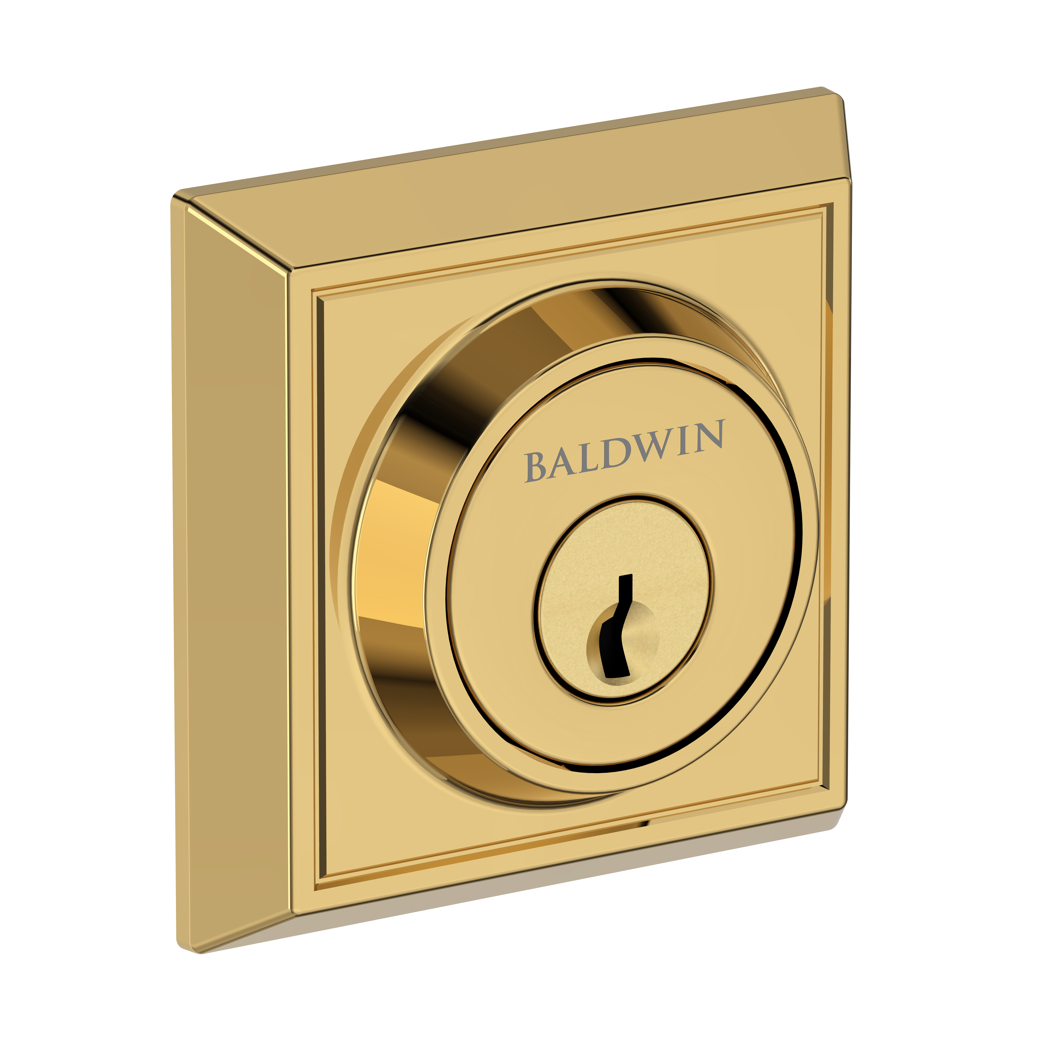 Baldwin Chamfered Square Single Cylinder Deadbolt