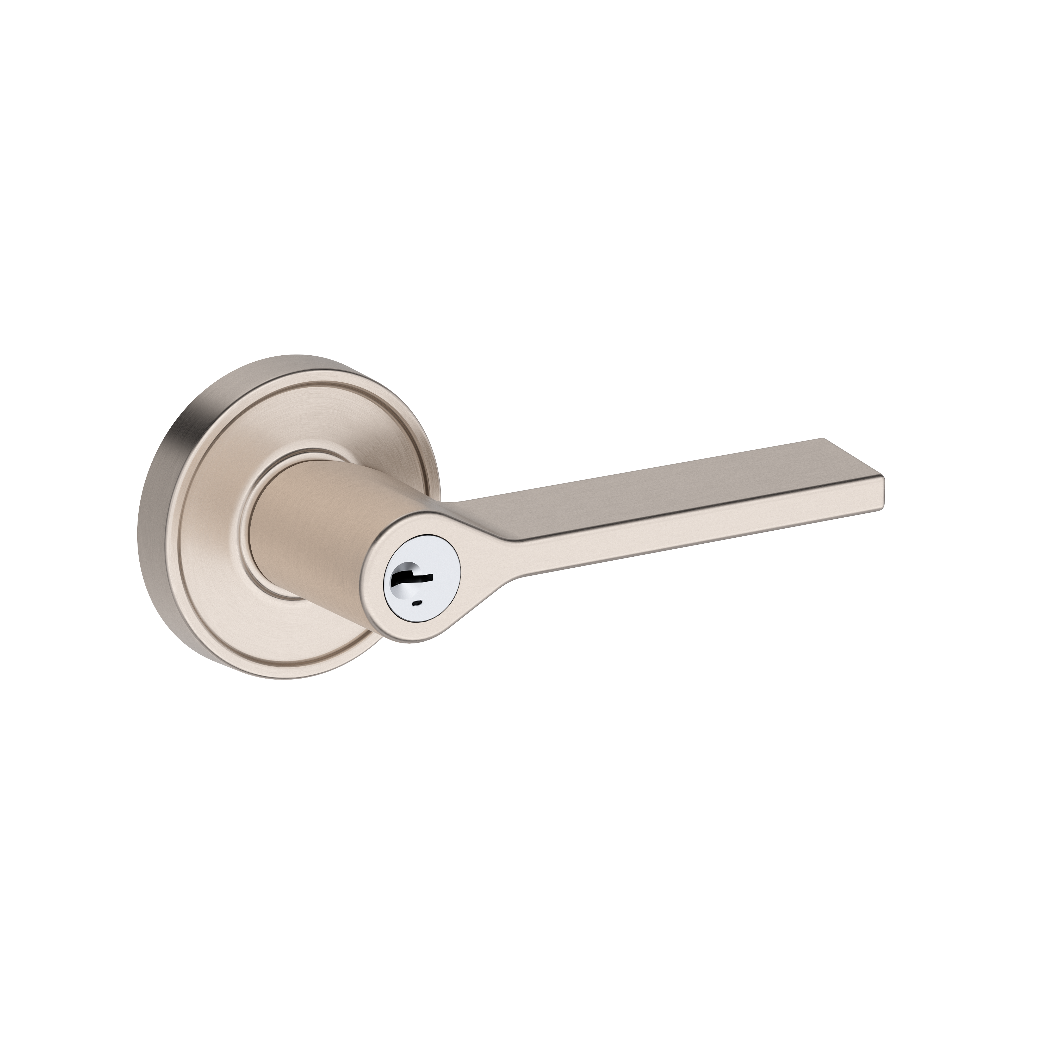 Baldwin Anaheim Hills Lever Set with Recessed Round Rose