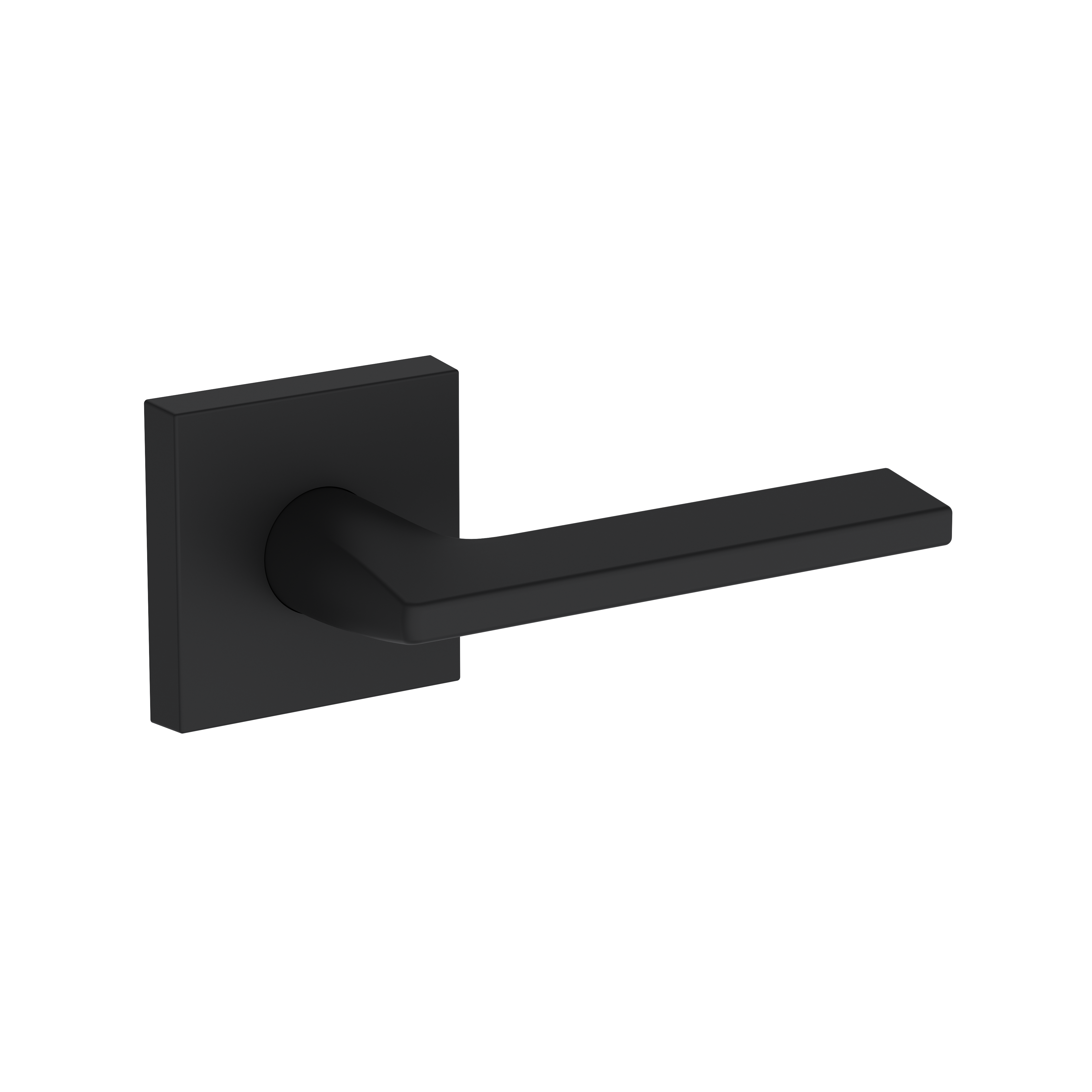 Baldwin Anaheim Hills Lever Set with Contemporary Square Rose