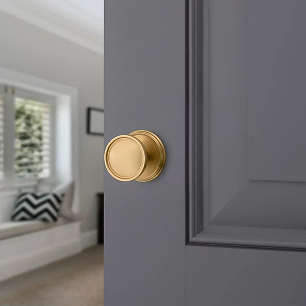 Baldwin K012 Tulip Knob Set with 5078 Rose