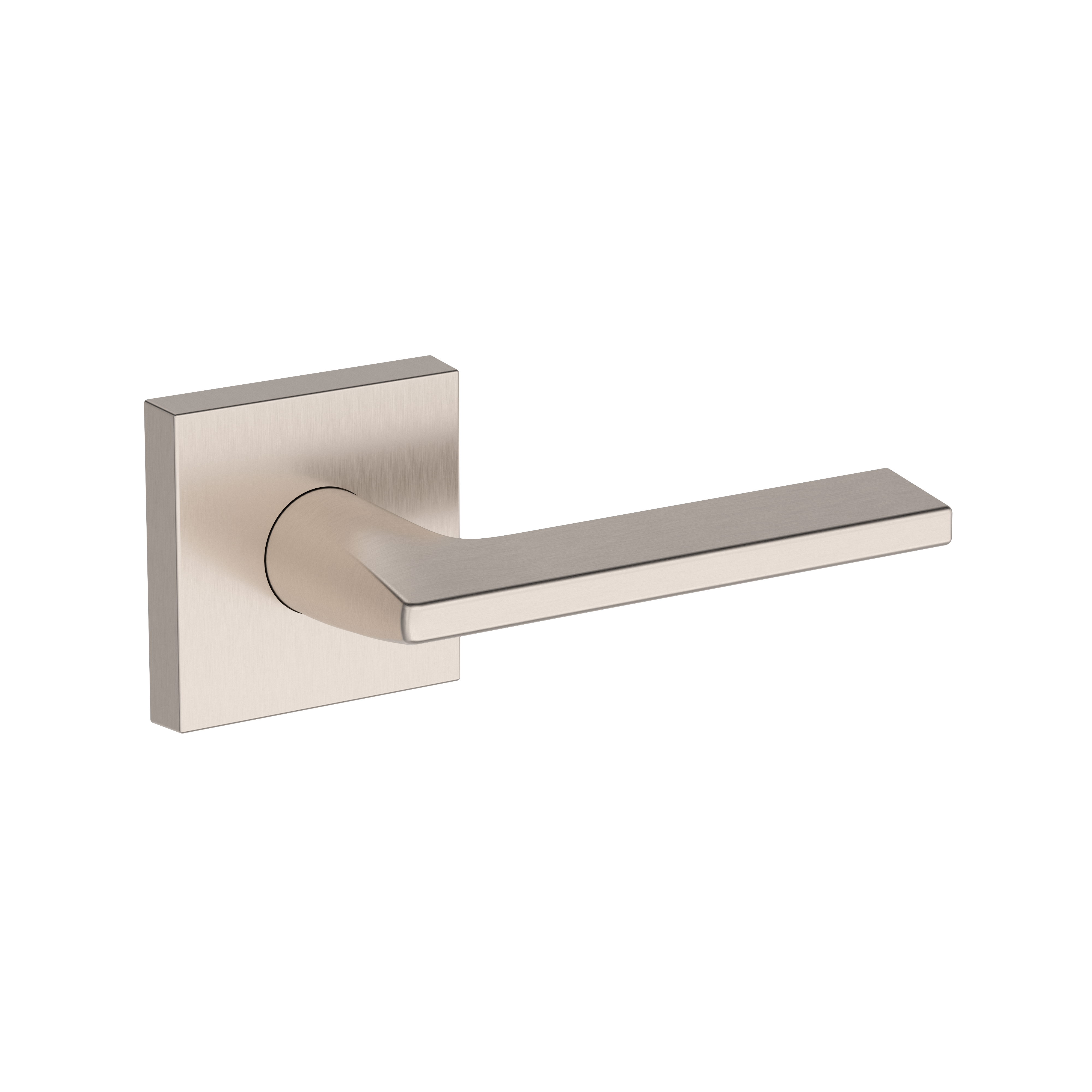 Baldwin Anaheim Hills Lever Set with Contemporary Square Rose