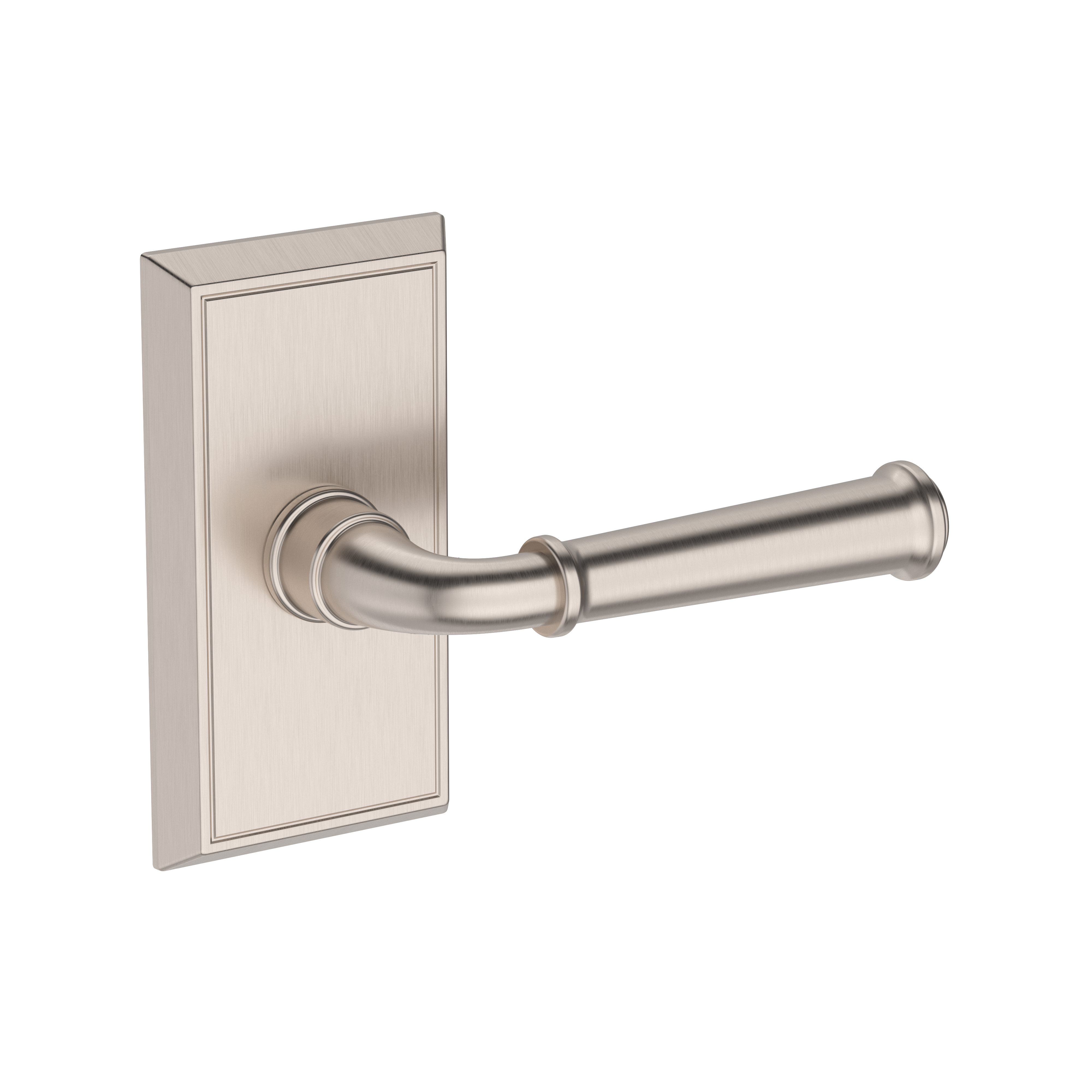 Baldwin Dunsmoor Lever Set with Chamfered 5" Rose