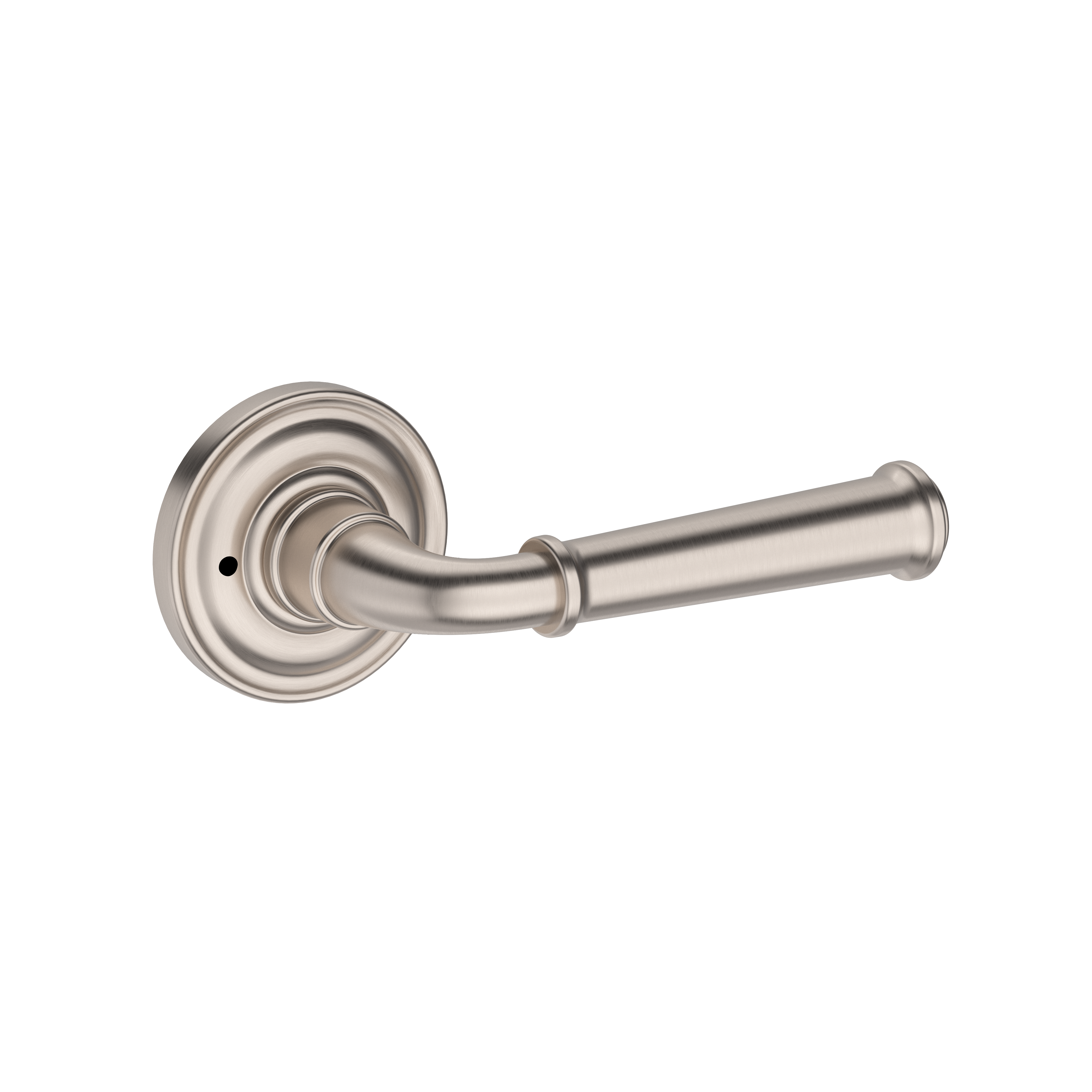 Baldwin Dunsmoor Lever Set with Traditional Round Rose