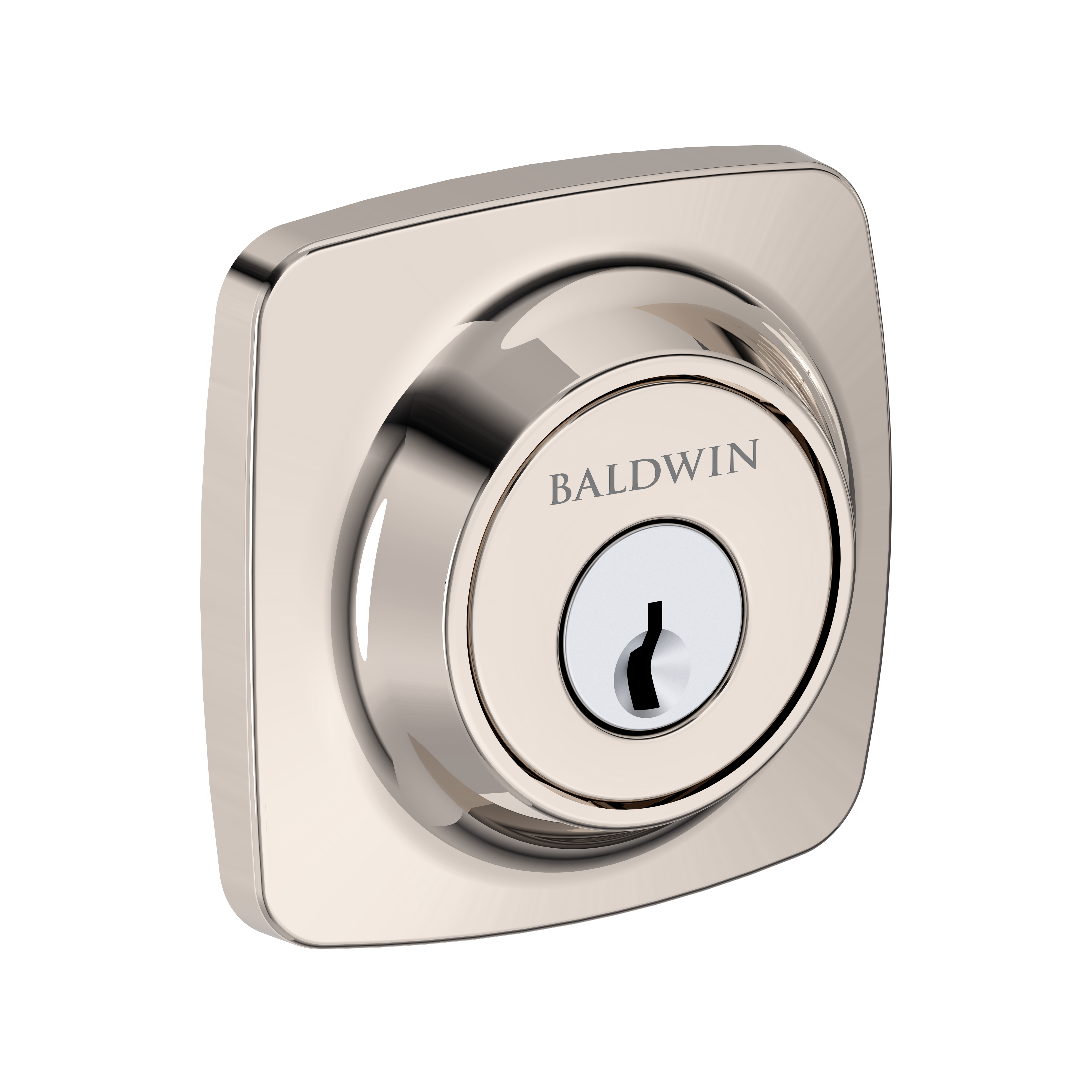 Baldwin Soft Square Single Cylinder Deadbolt