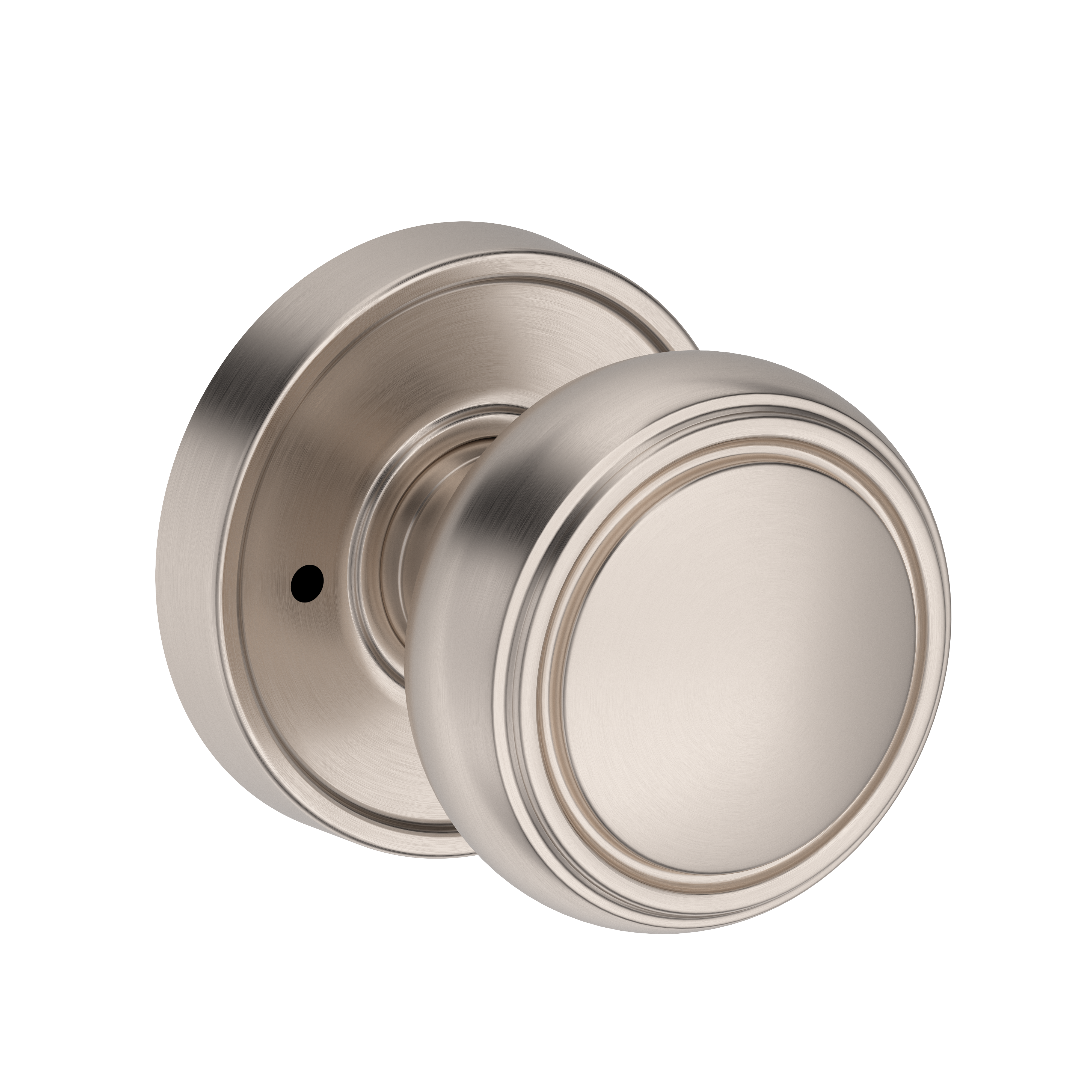 Baldwin Bremerton Knob Set with Recessed Round Rose