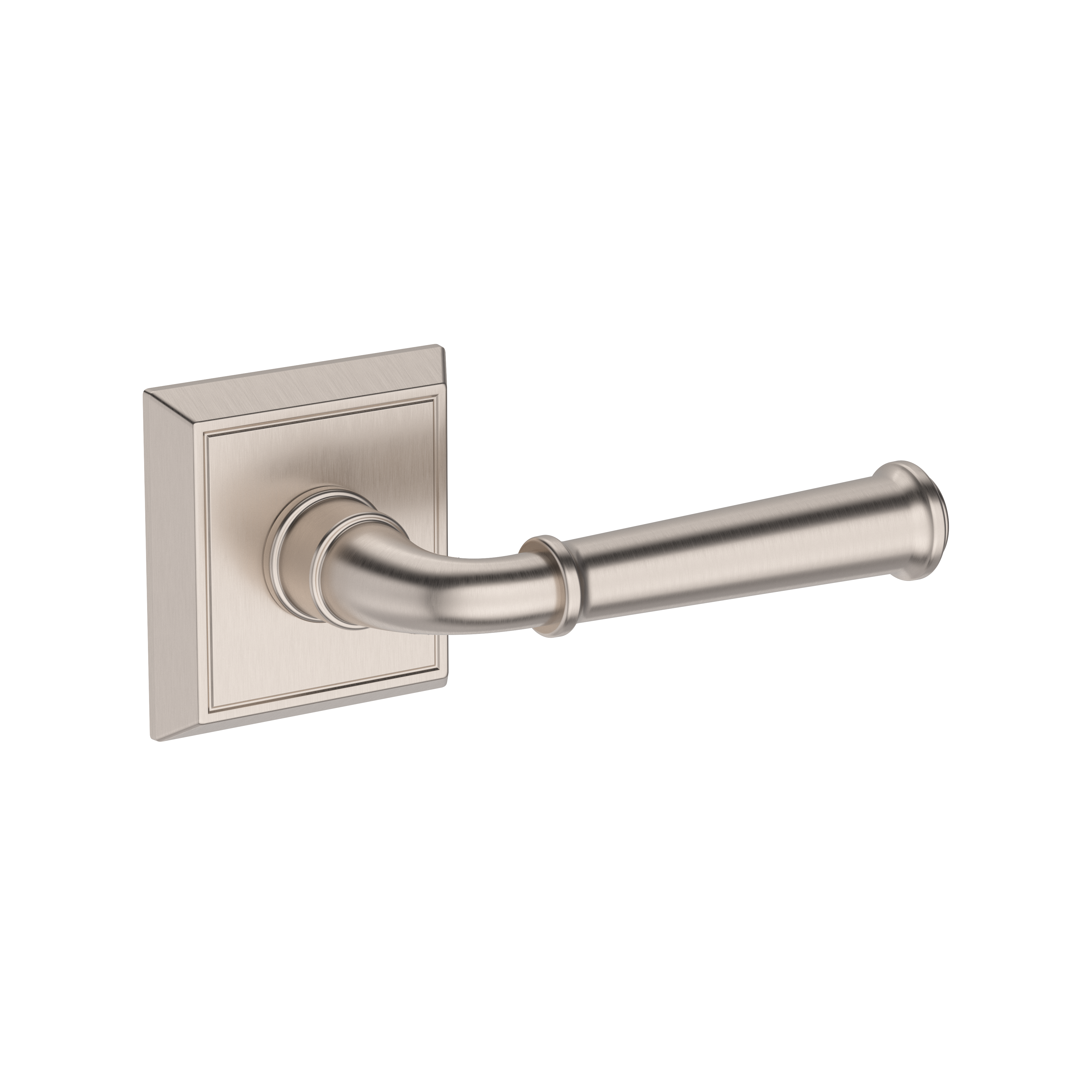 Baldwin Dunsmoor Lever Set with Chamfered Square Rose