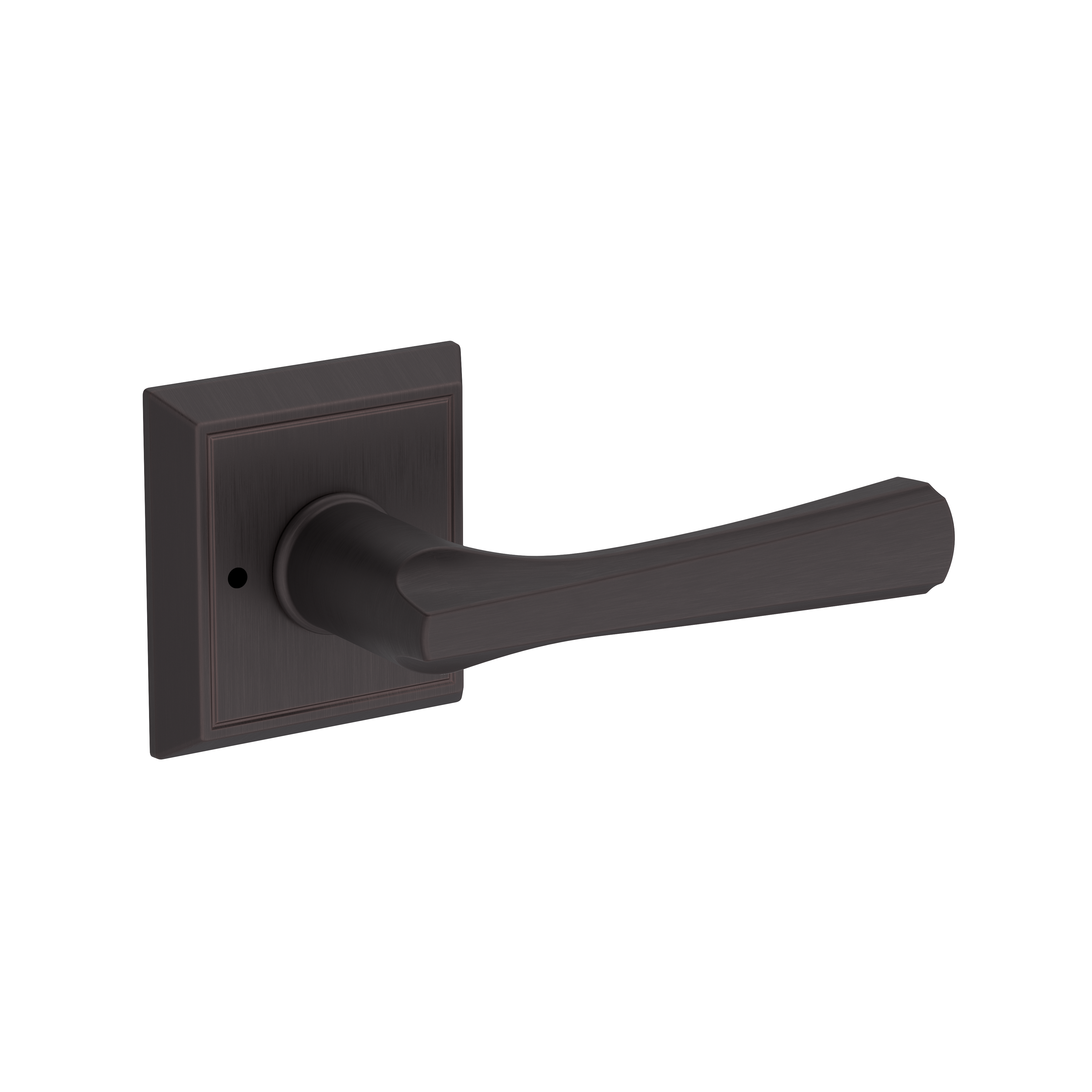 Baldwin Wyndcliff Lever Set with Chamfered Square Rose