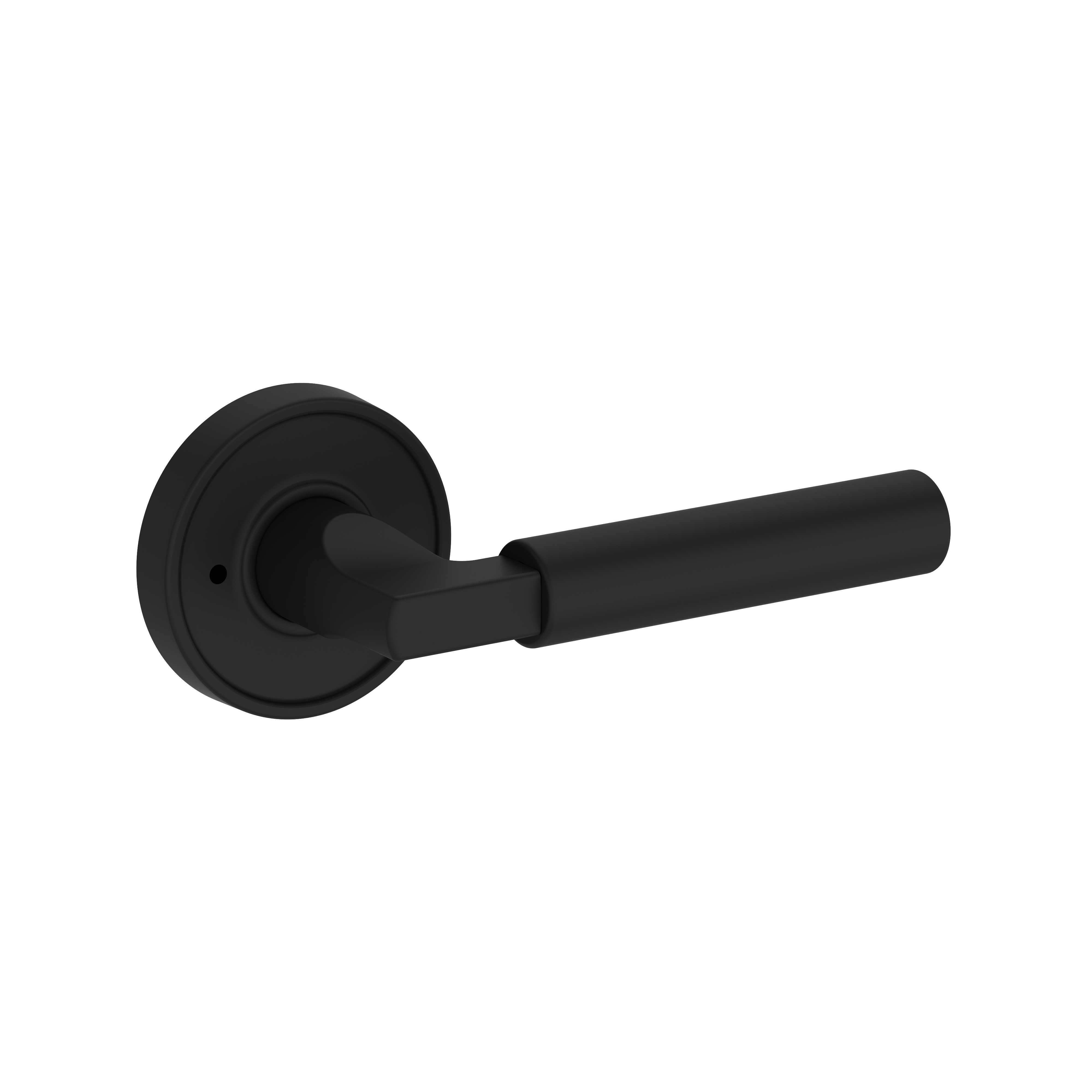 Baldwin Lake Forest Lever Set with Recessed Round Rose