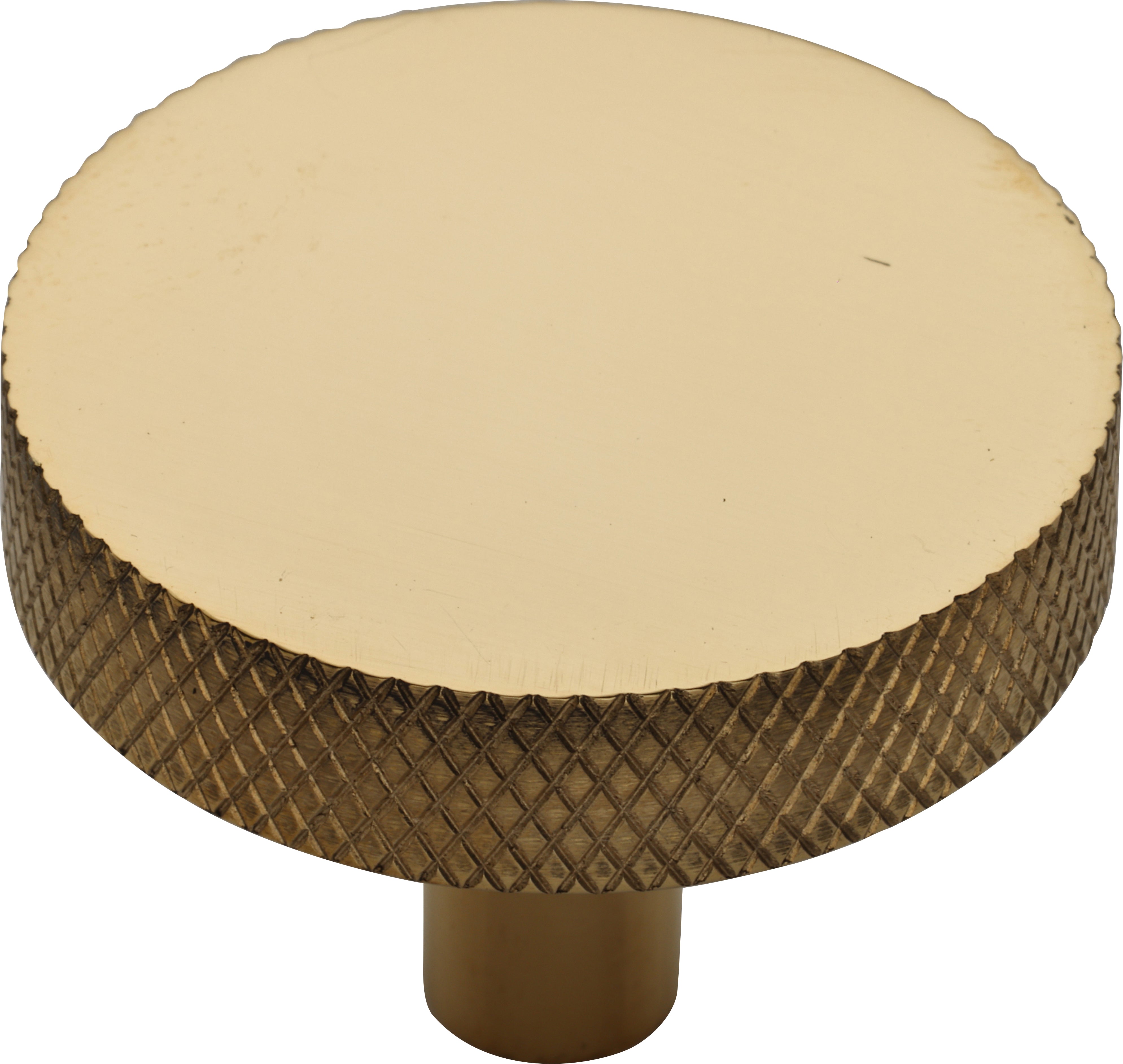 Ashley Norton Knurled Disc Cabinet Knob
