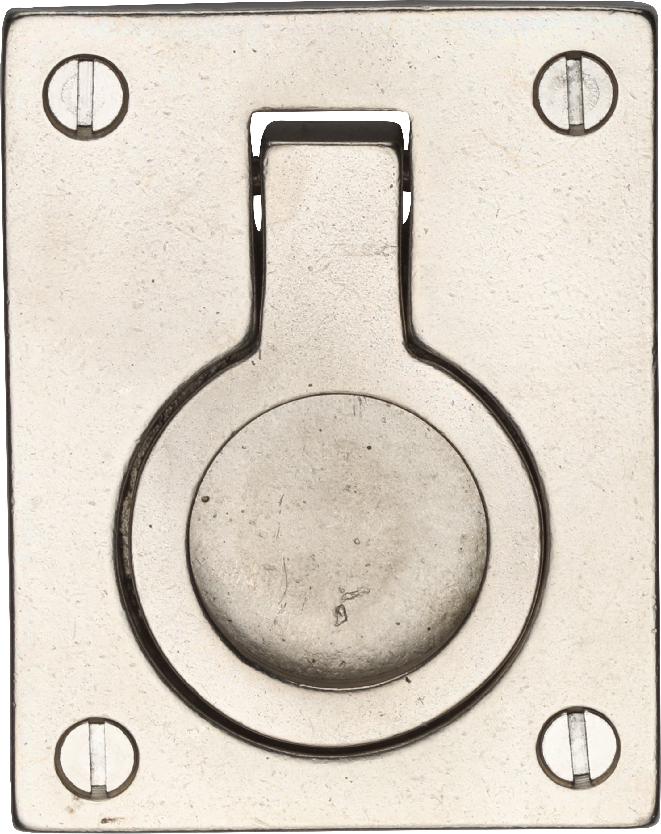 Ashley Norton Bronze Front Mounted Military Ring Pull for Cabinets