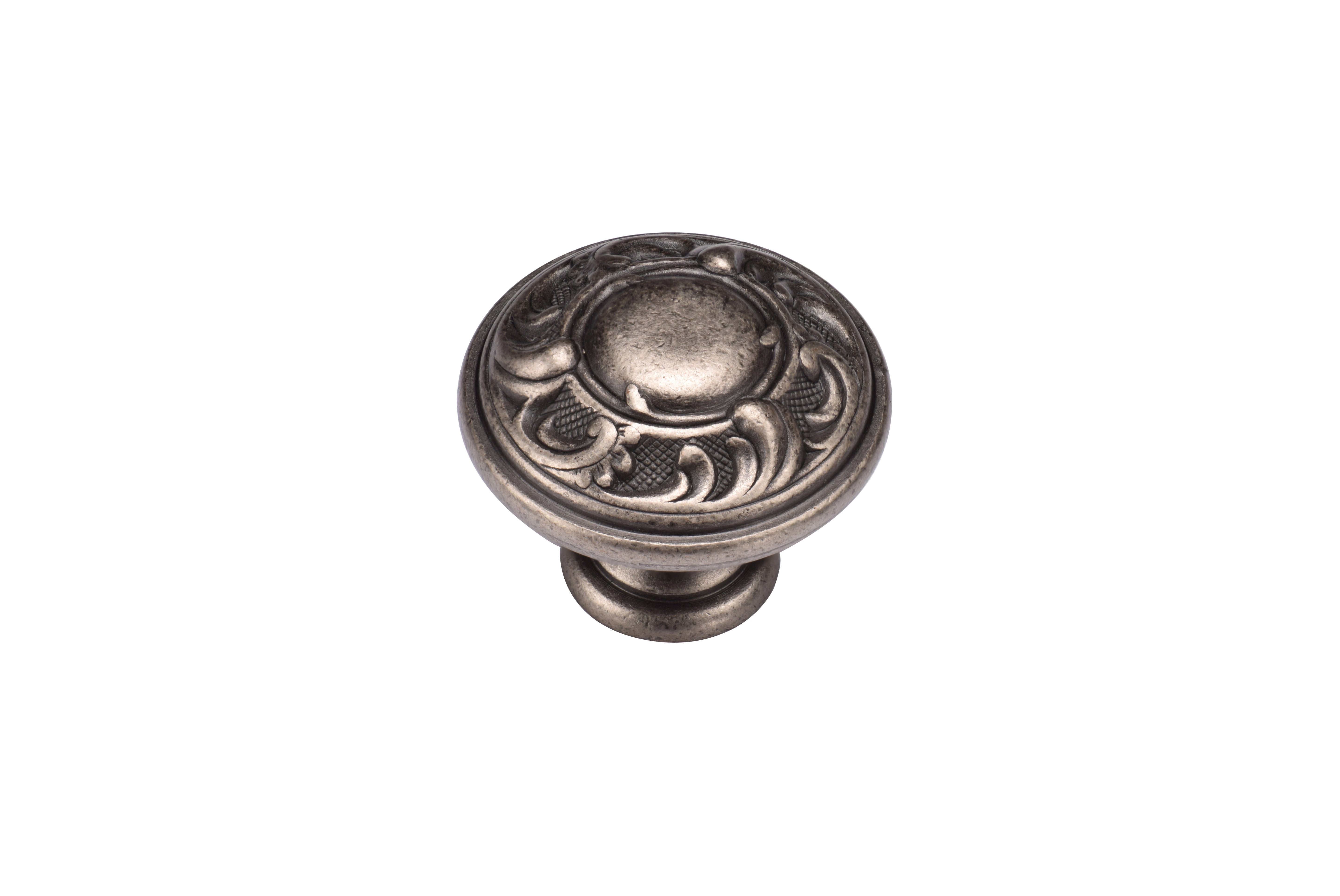 Manzoni Decorated Round Cabinet Knob