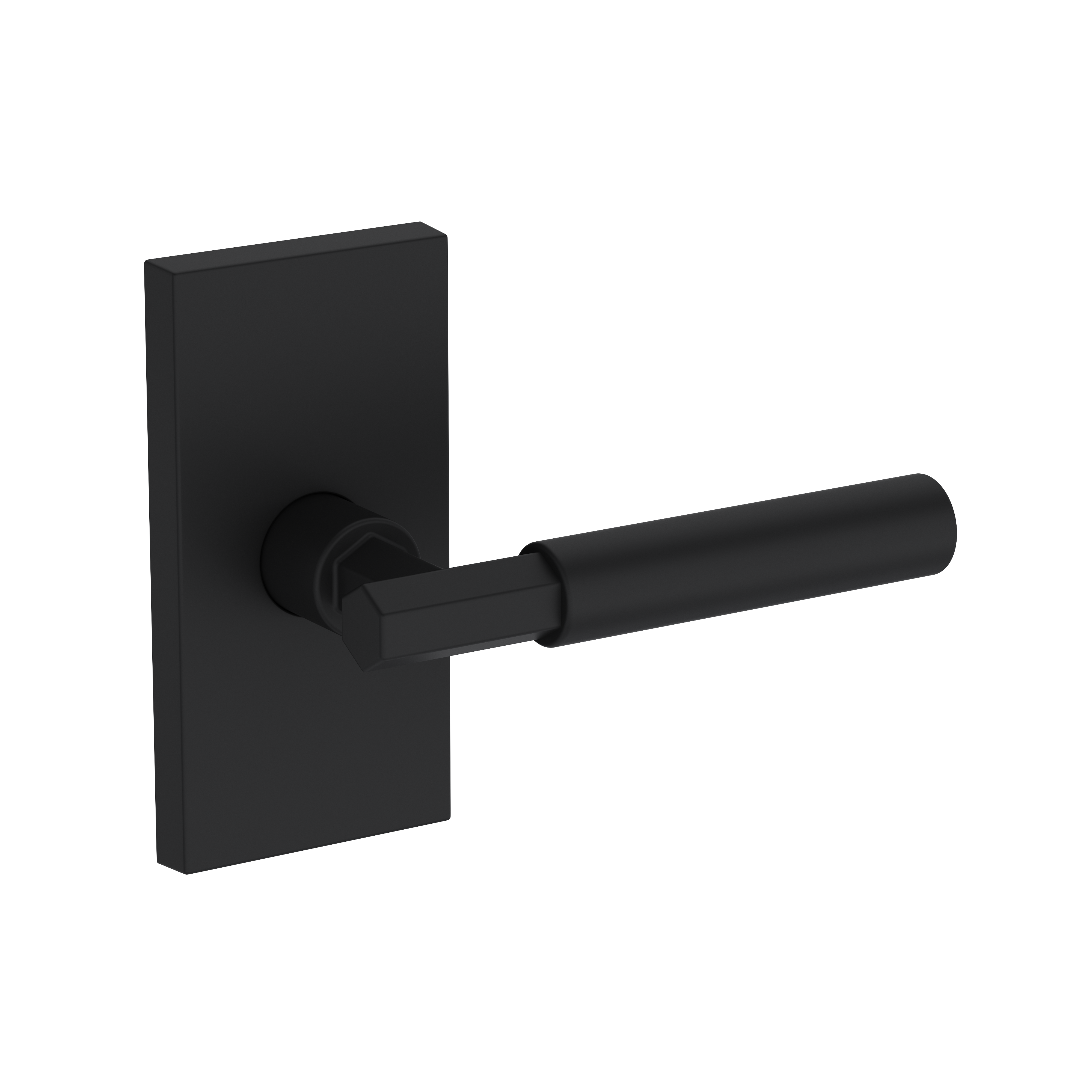 Baldwin Riddling Lever Set with Contemporary 5" Rose