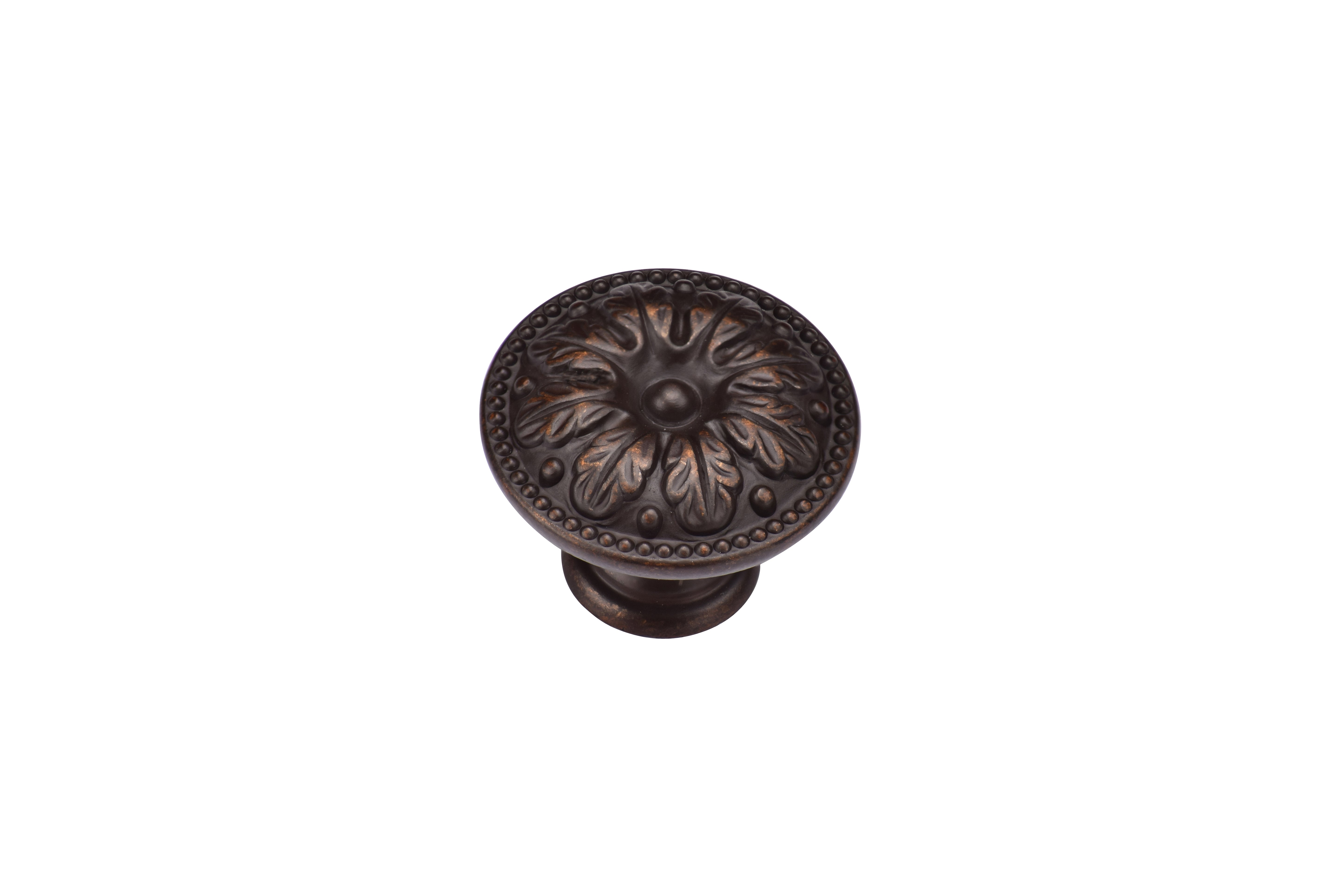 Manzoni Floral Round Cabinet Knob