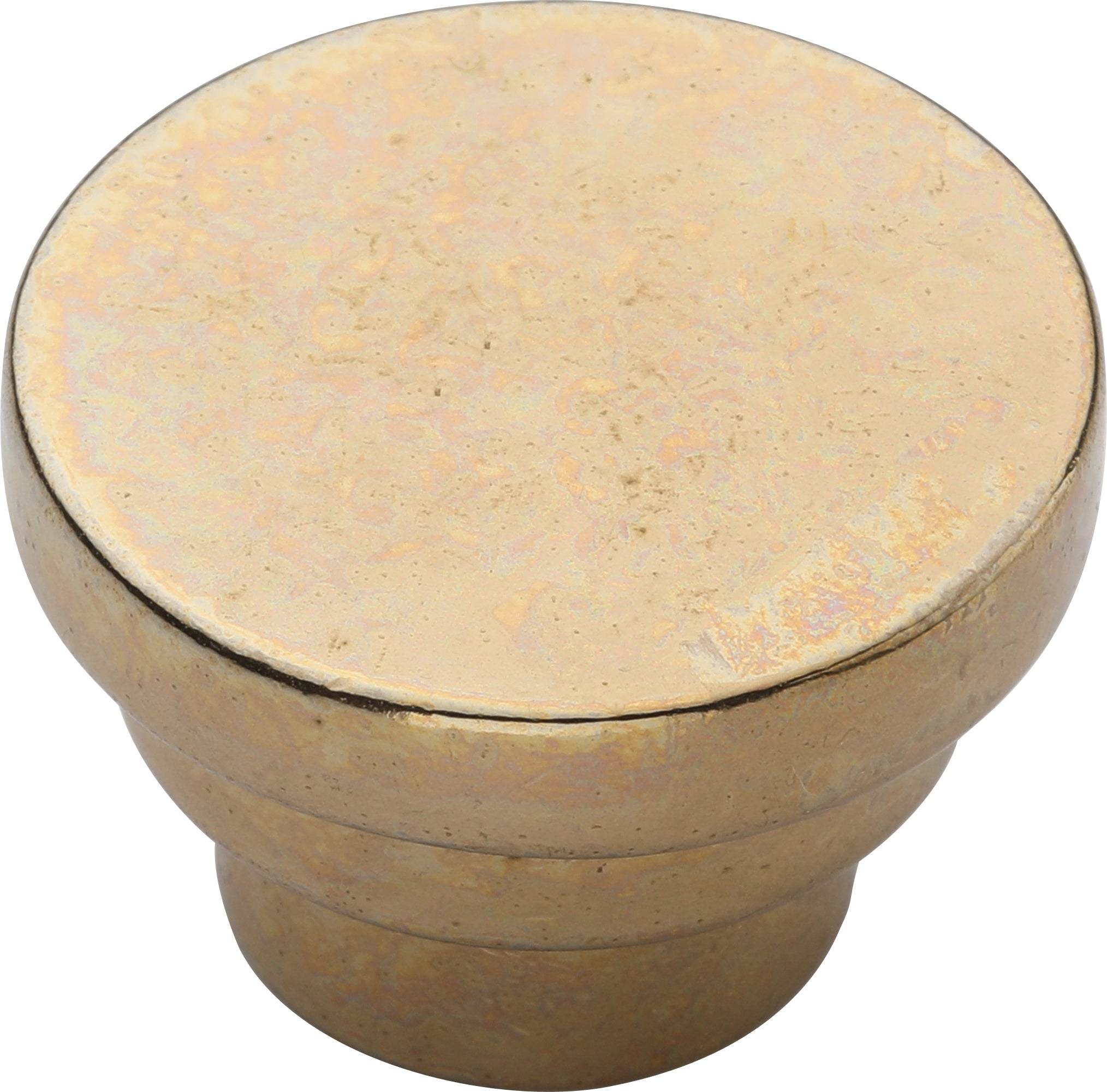 Ashley Norton Bronze Round Step Cabinet Knob