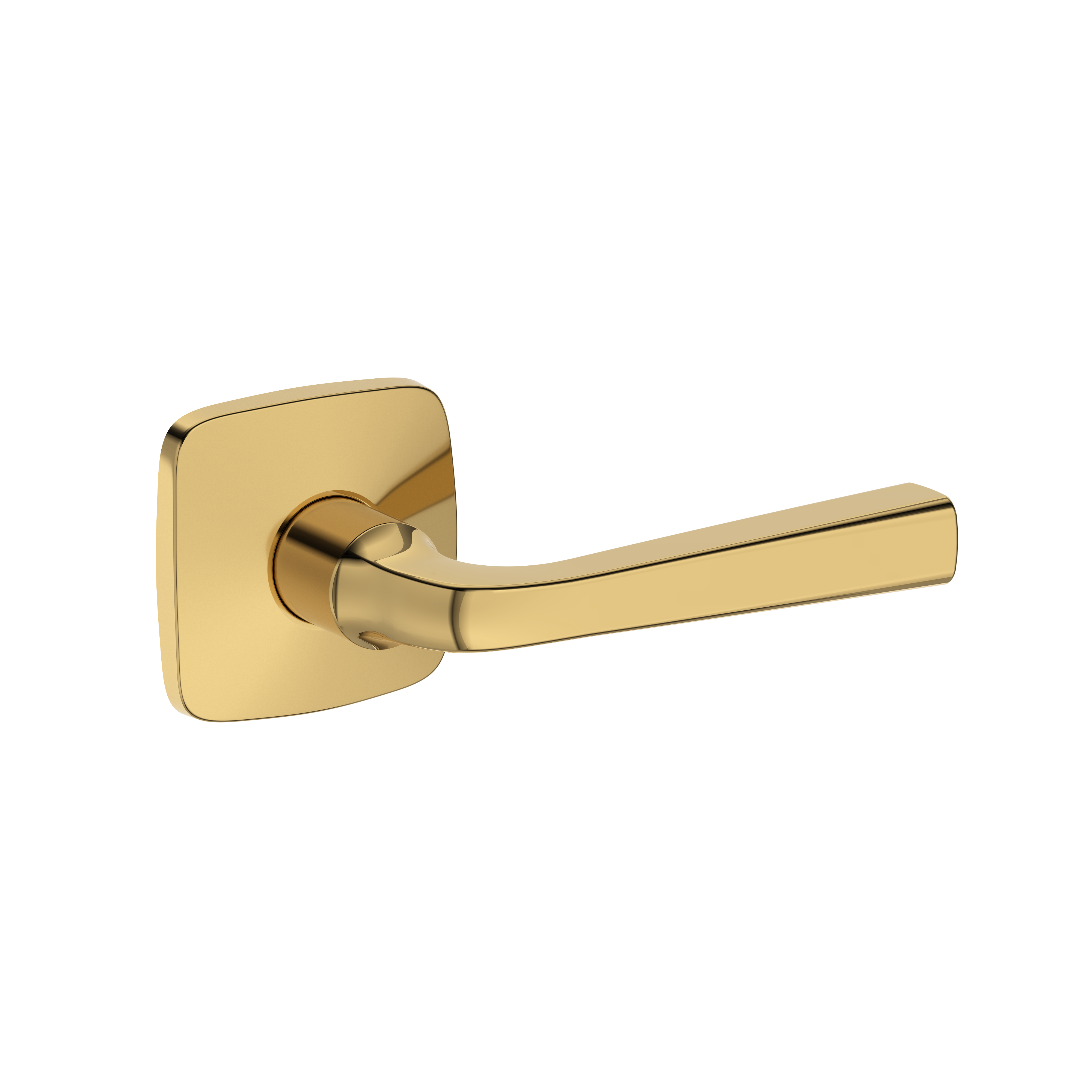 Baldwin Kingvale Lever Set with Soft Square Rose
