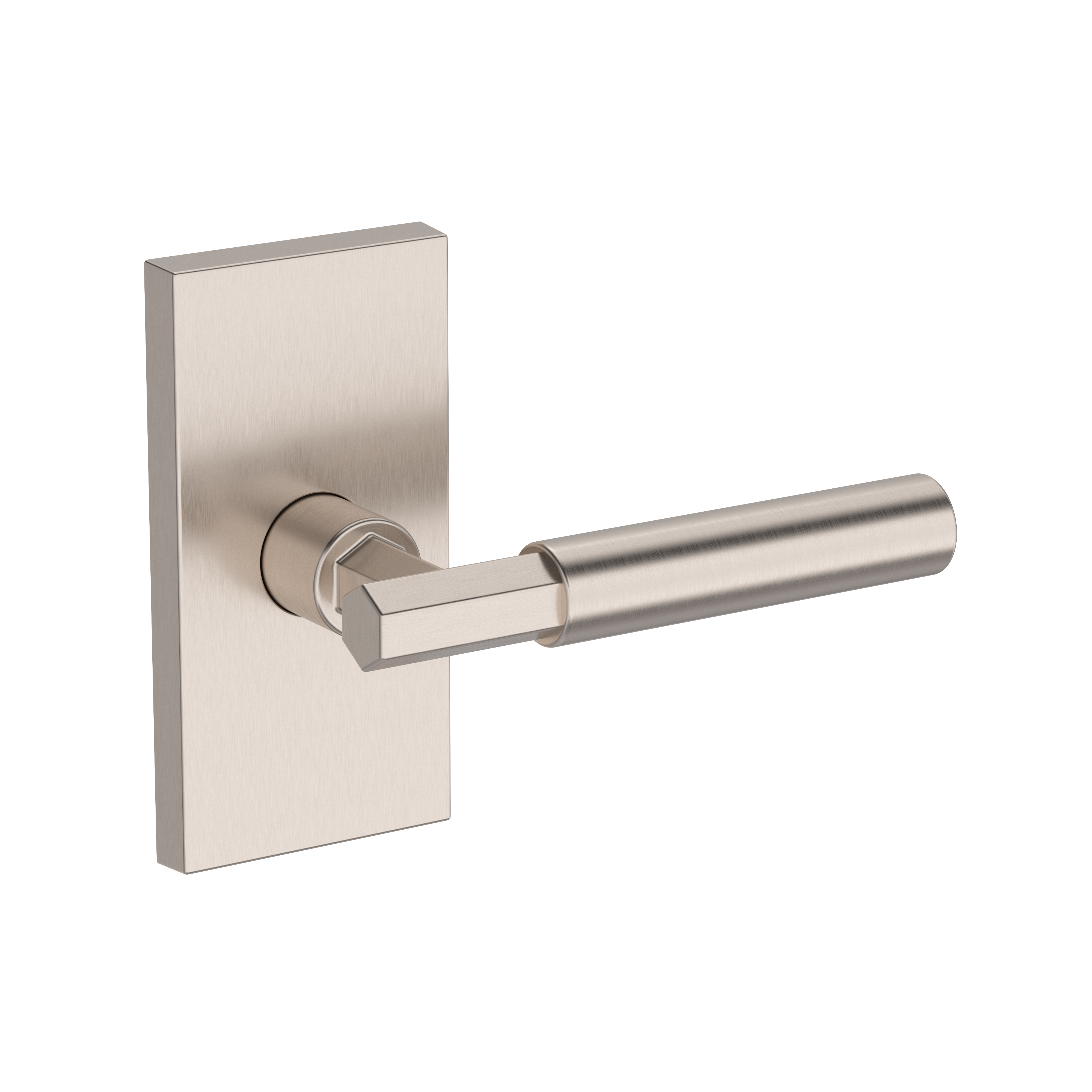 Baldwin Riddling Lever Set with Contemporary 5" Rose