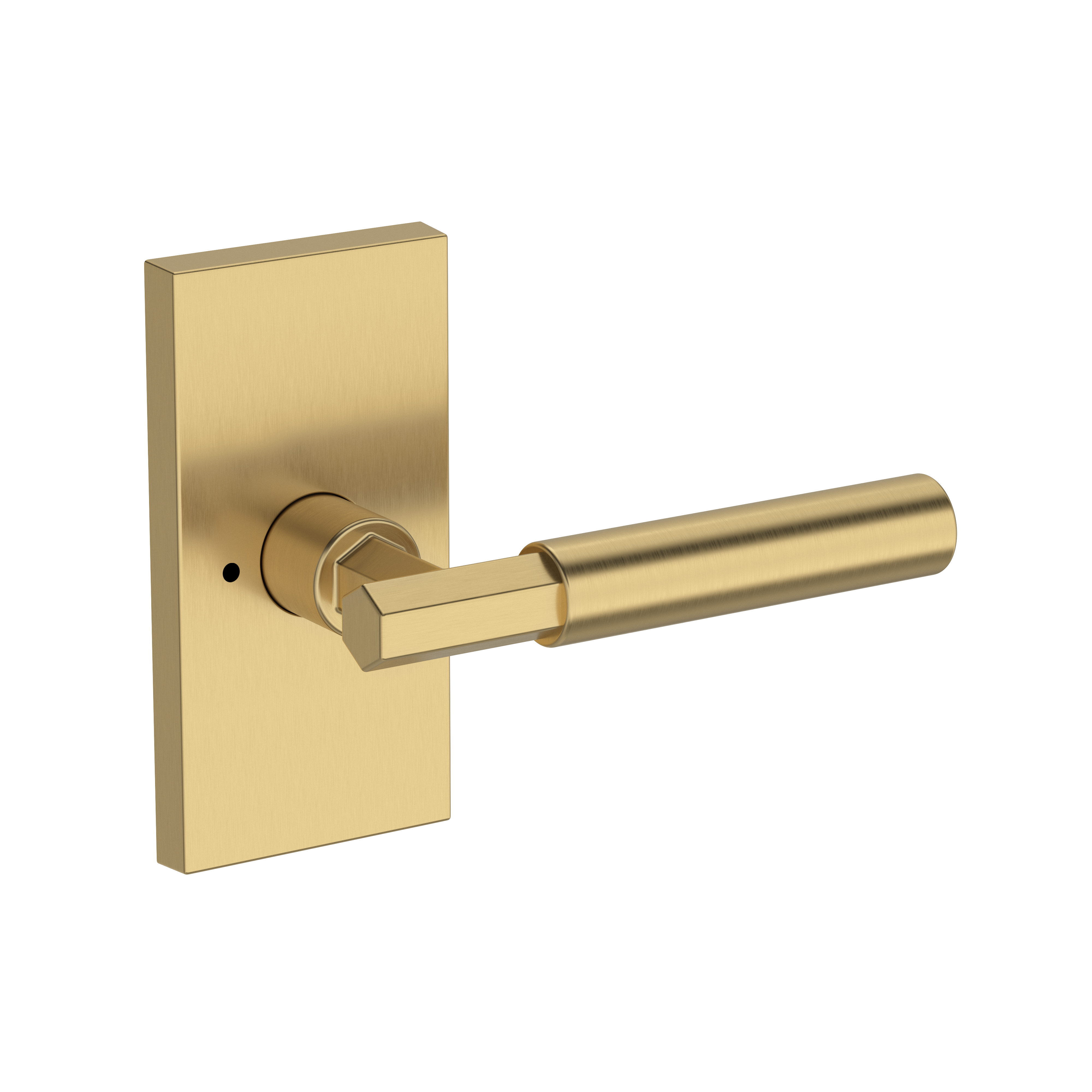 Baldwin Riddling Lever Set with Contemporary 5" Rose