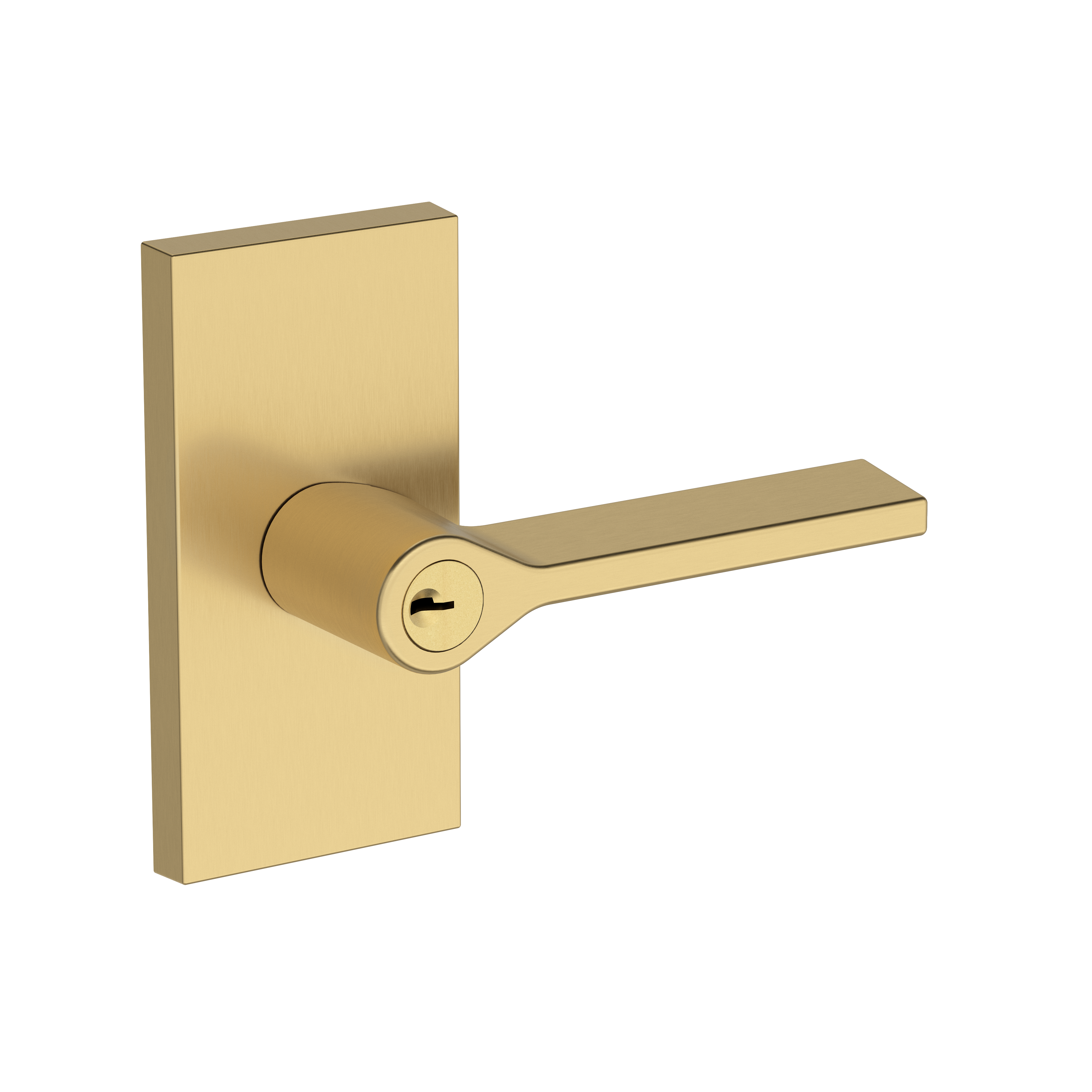 Baldwin Anaheim Hills Lever Set with Contemporary 5" Rose