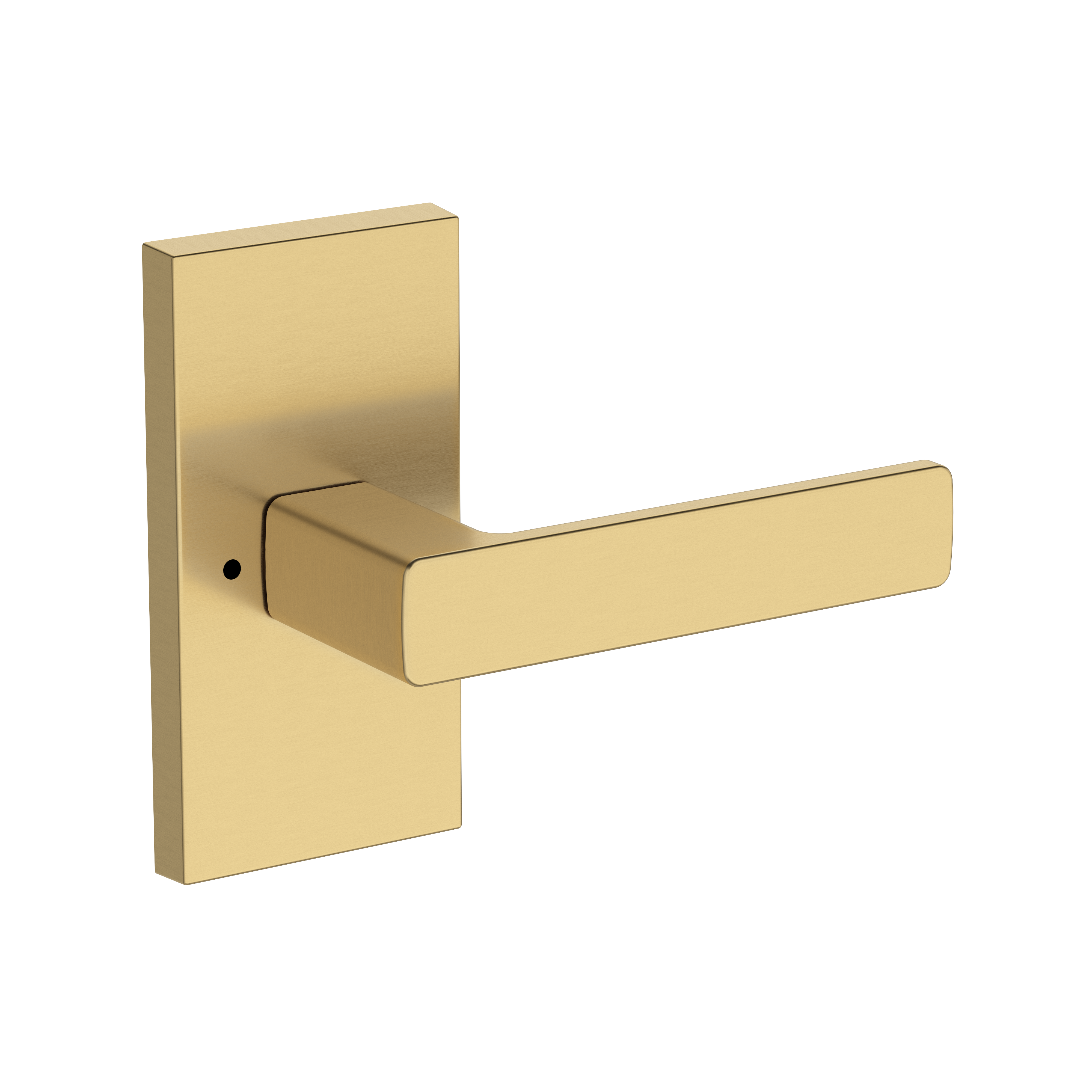 Baldwin Sharpewood Lever Set with Contemporary 5" Rose