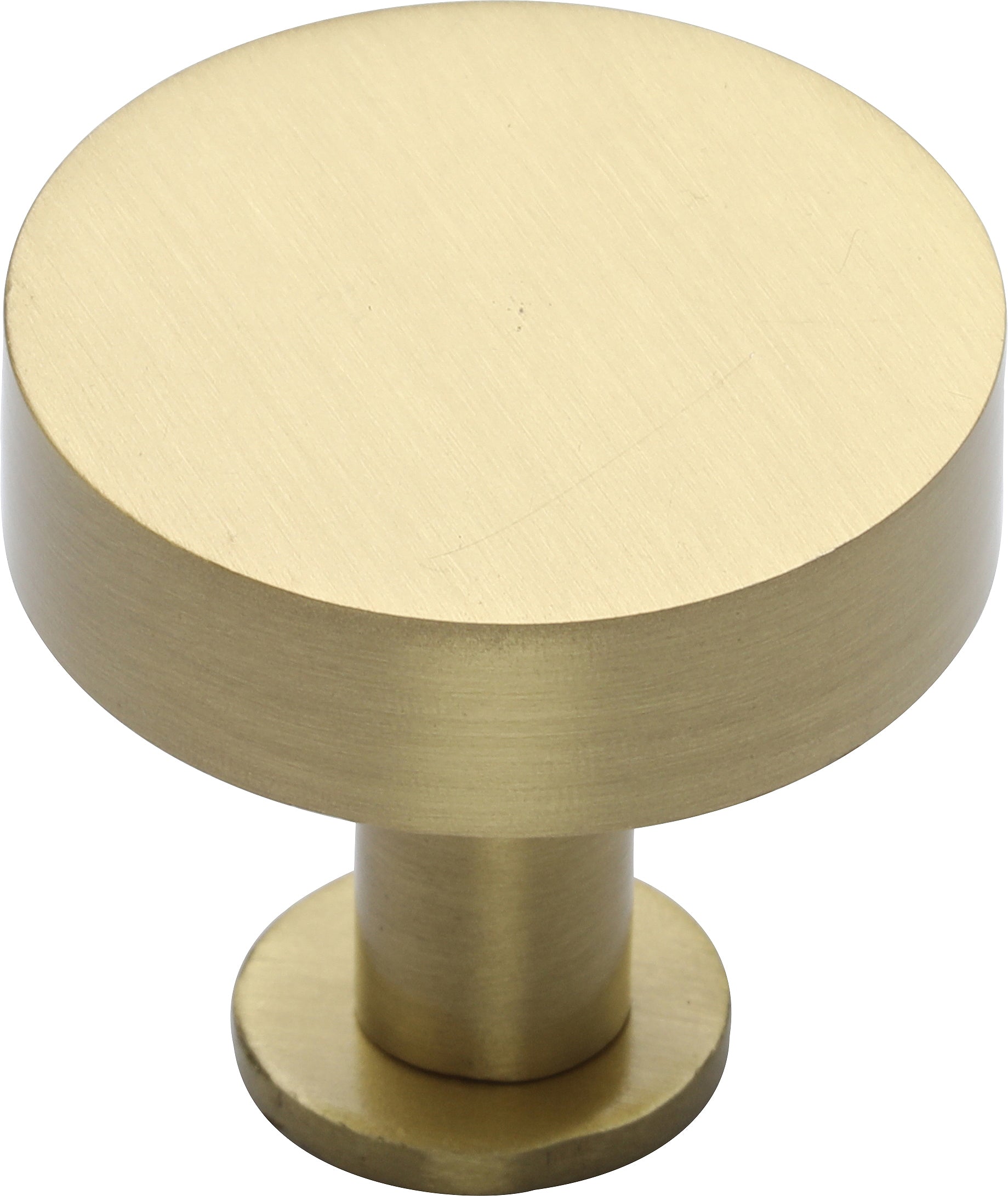 Ashley Norton Knurled Disc Cabinet Knob with Rosette