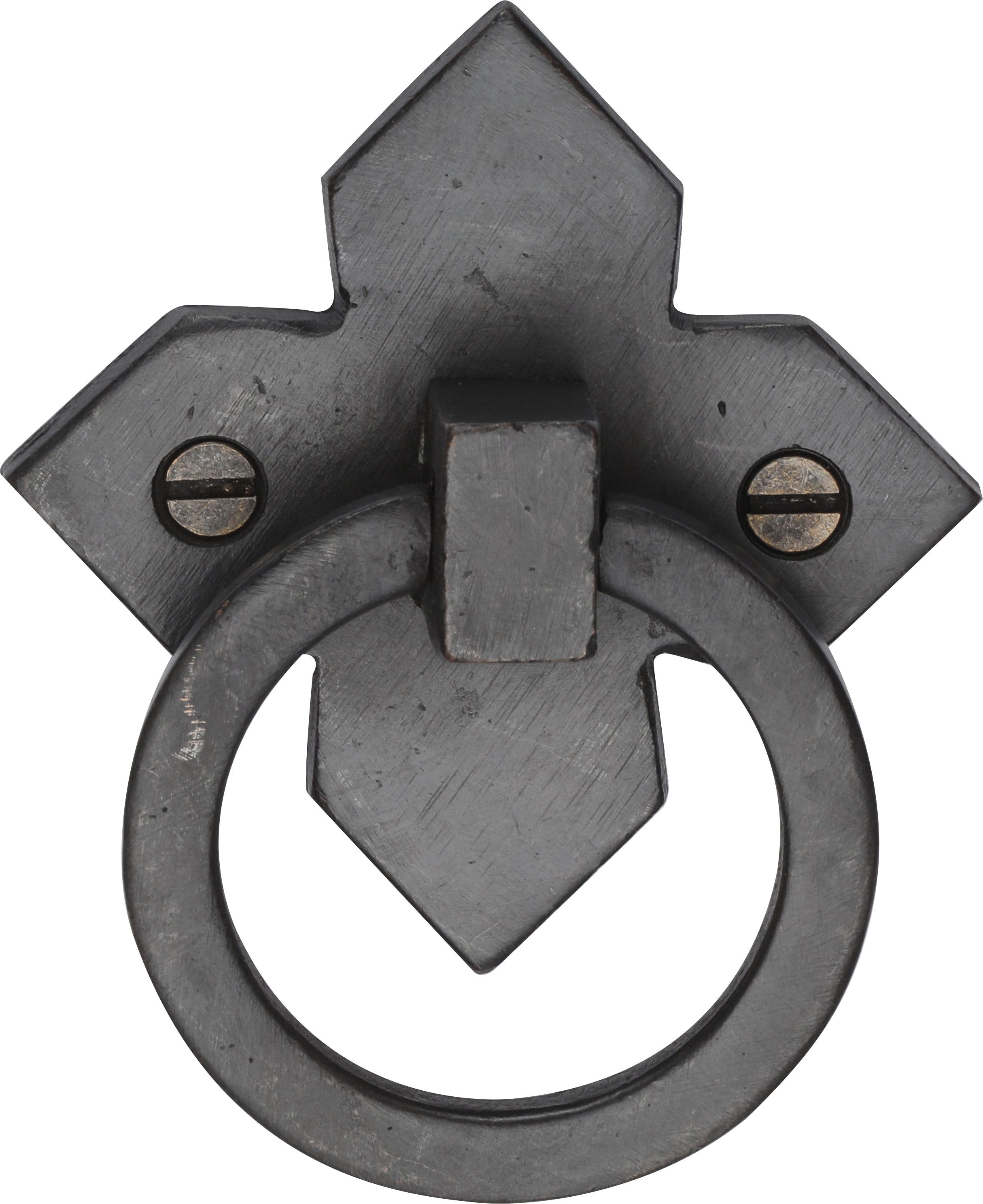 Ashley Norton Bronze Round Ring on Diamond Plate