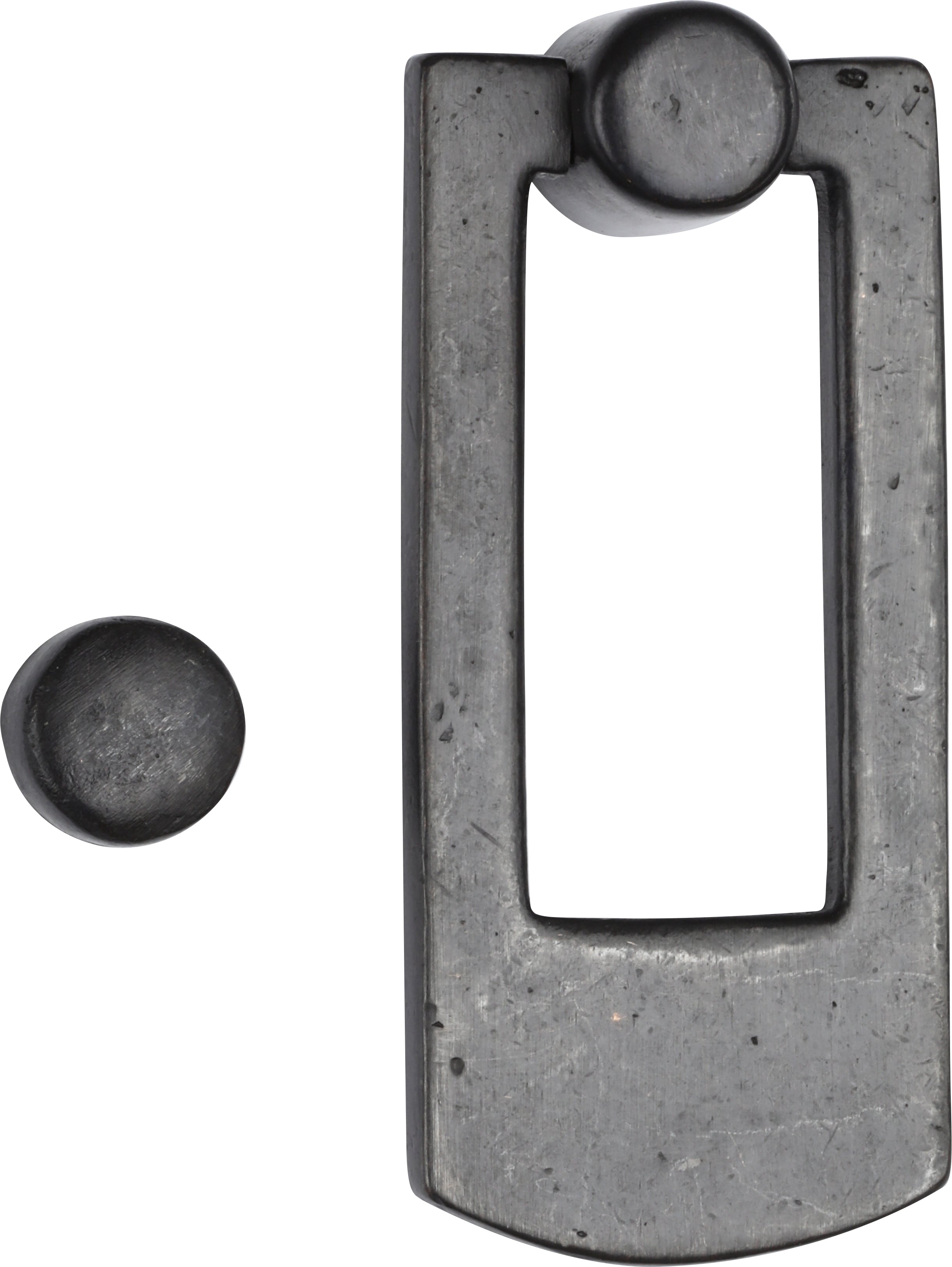 Ashley Norton Bronze Curved Drop Pull