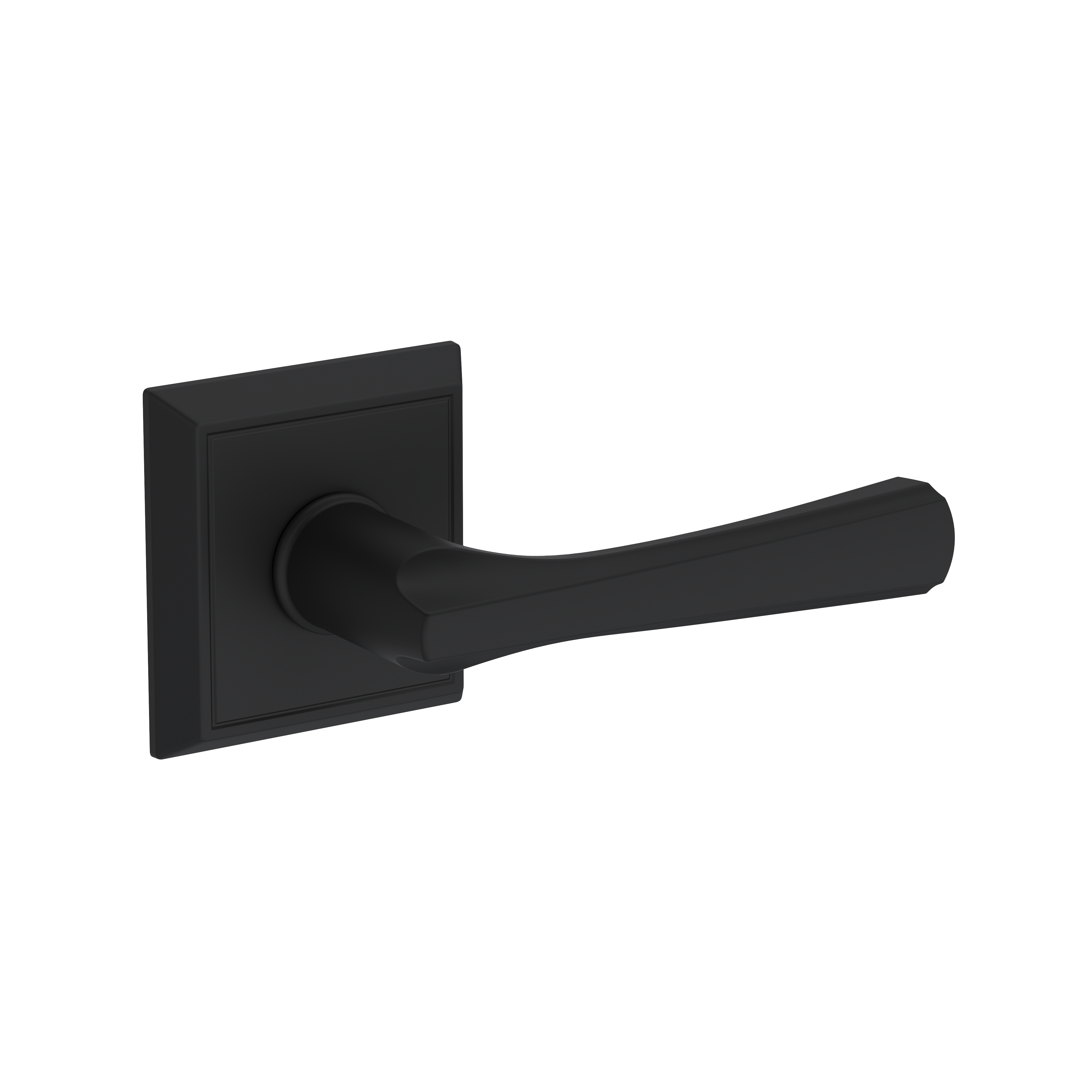 Baldwin Wyndcliff Lever Set with Chamfered Square Rose