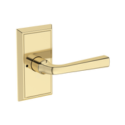 Baldwin Kingvale Lever Set with Chamfered 5" Rose