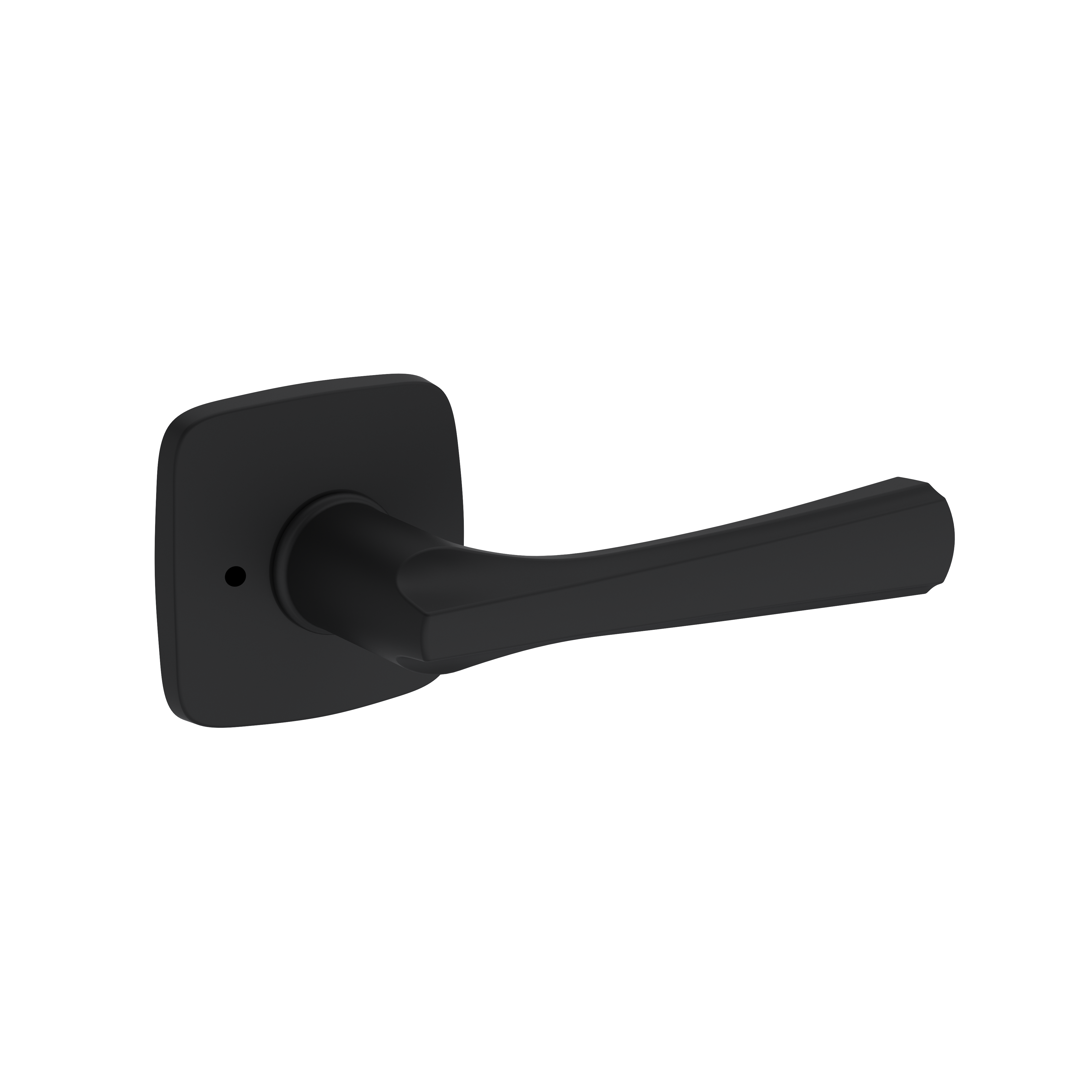 Baldwin Wyndcliff Lever Set with Soft Square Rose