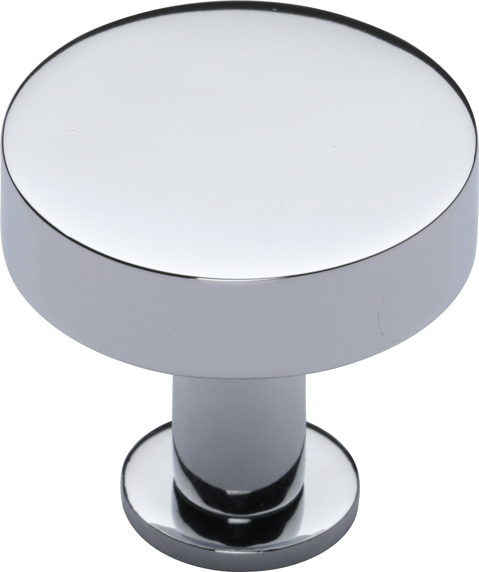 Ashley Norton Knurled Disc Cabinet Knob with Rosette