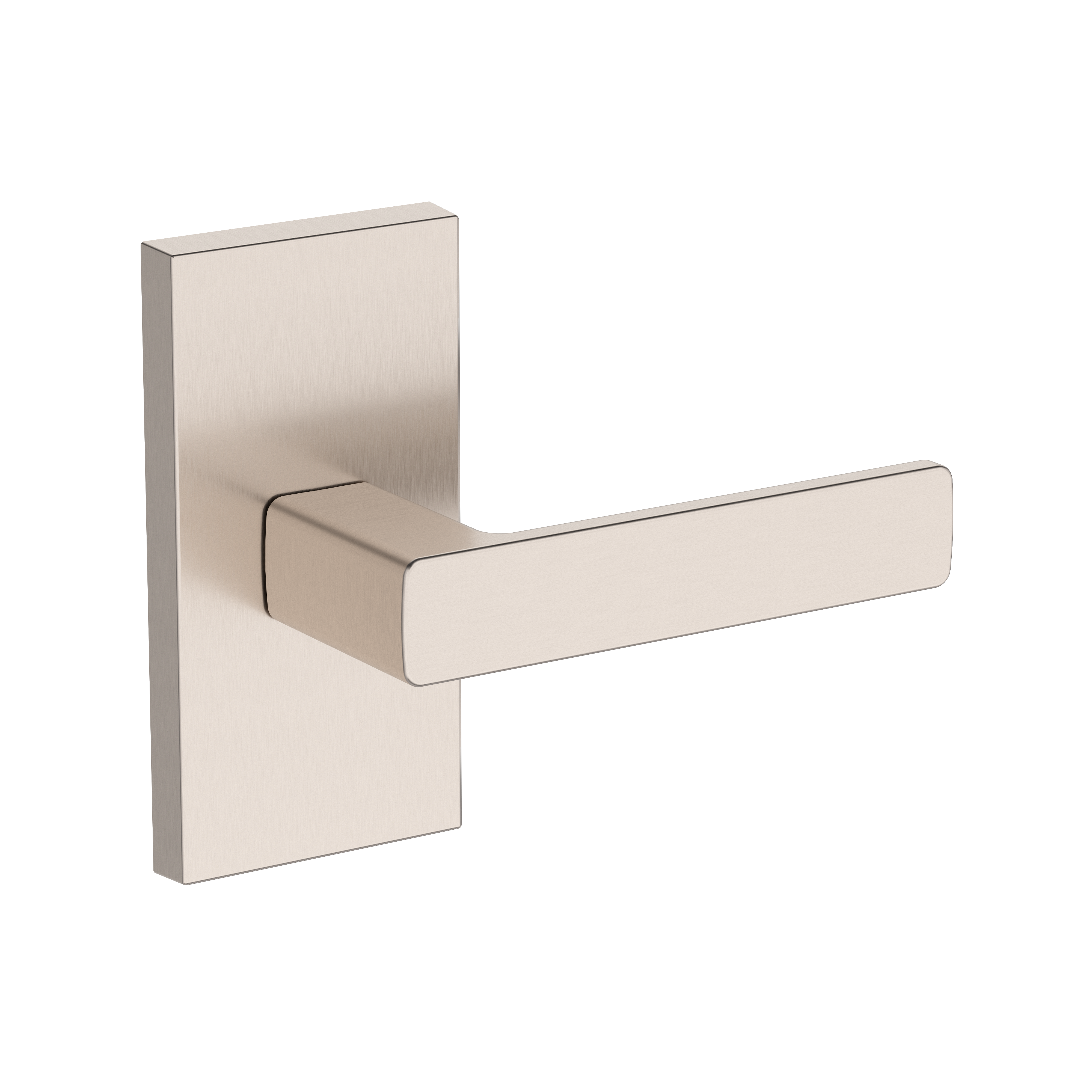 Baldwin Sharpewood Lever Set with Contemporary 5" Rose