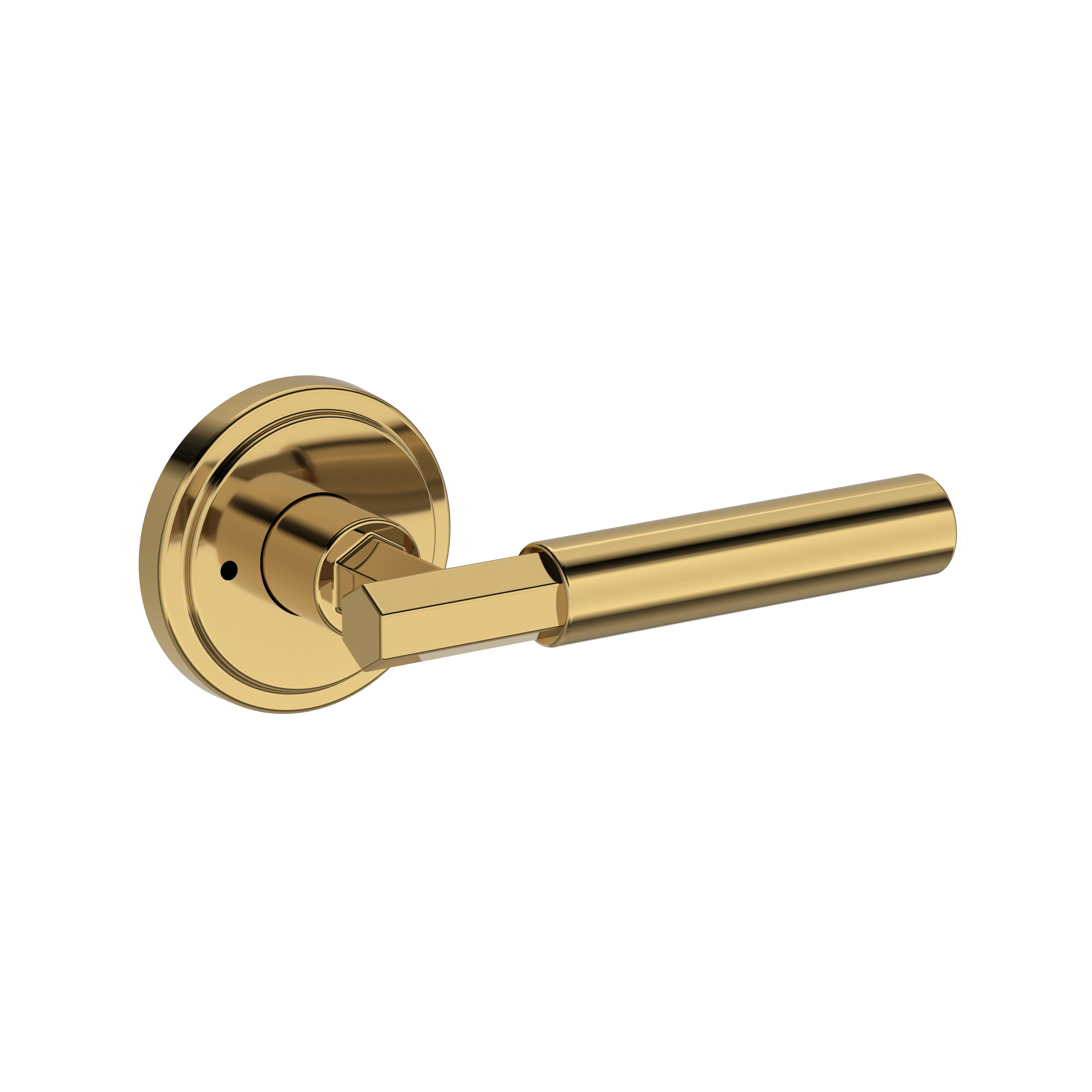 Baldwin Riddling Lever Set with Stepped Round Rose