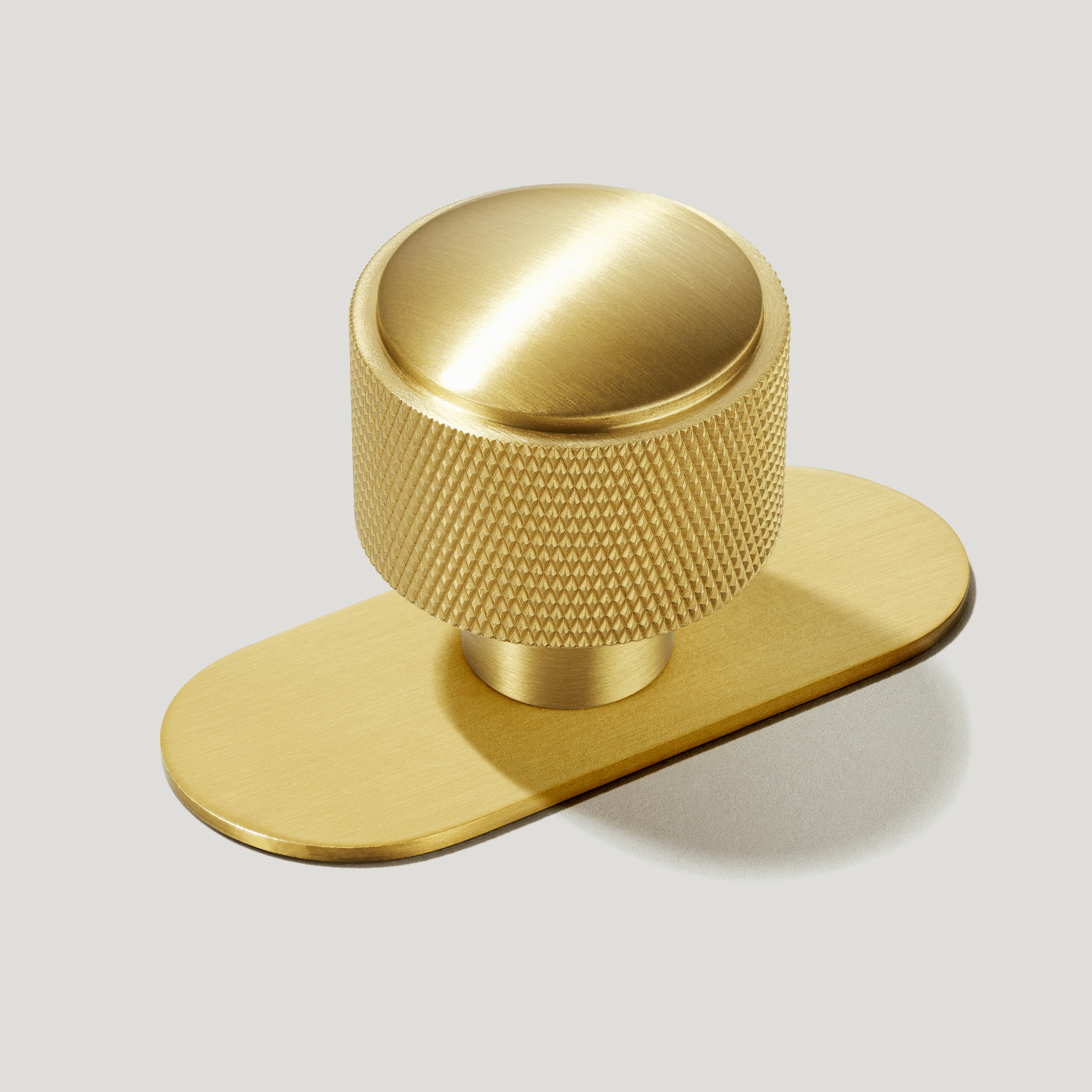 Plank HUMBOLDT Knurled Button Cabinet Knob