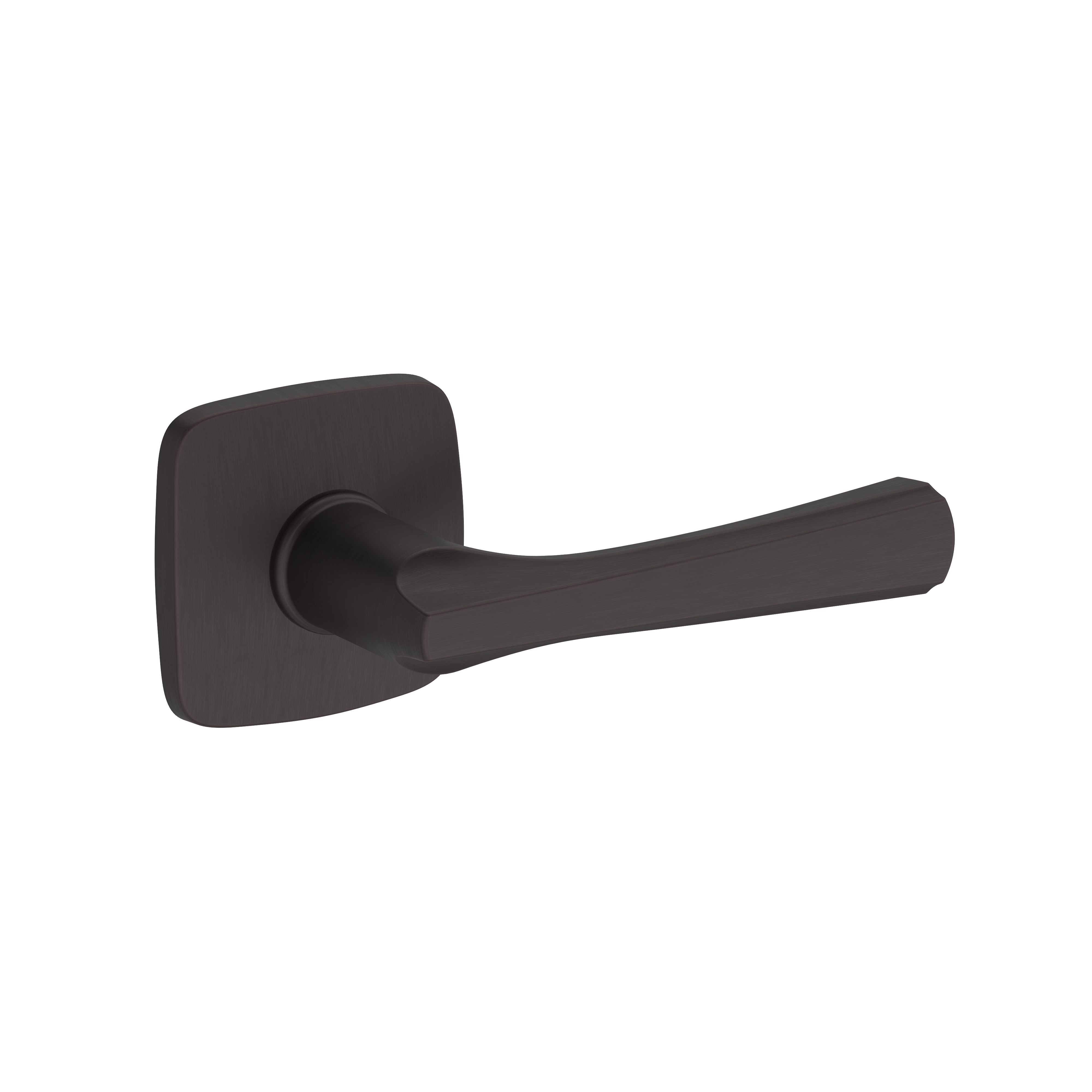 Baldwin Wyndcliff Lever Set with Soft Square Rose