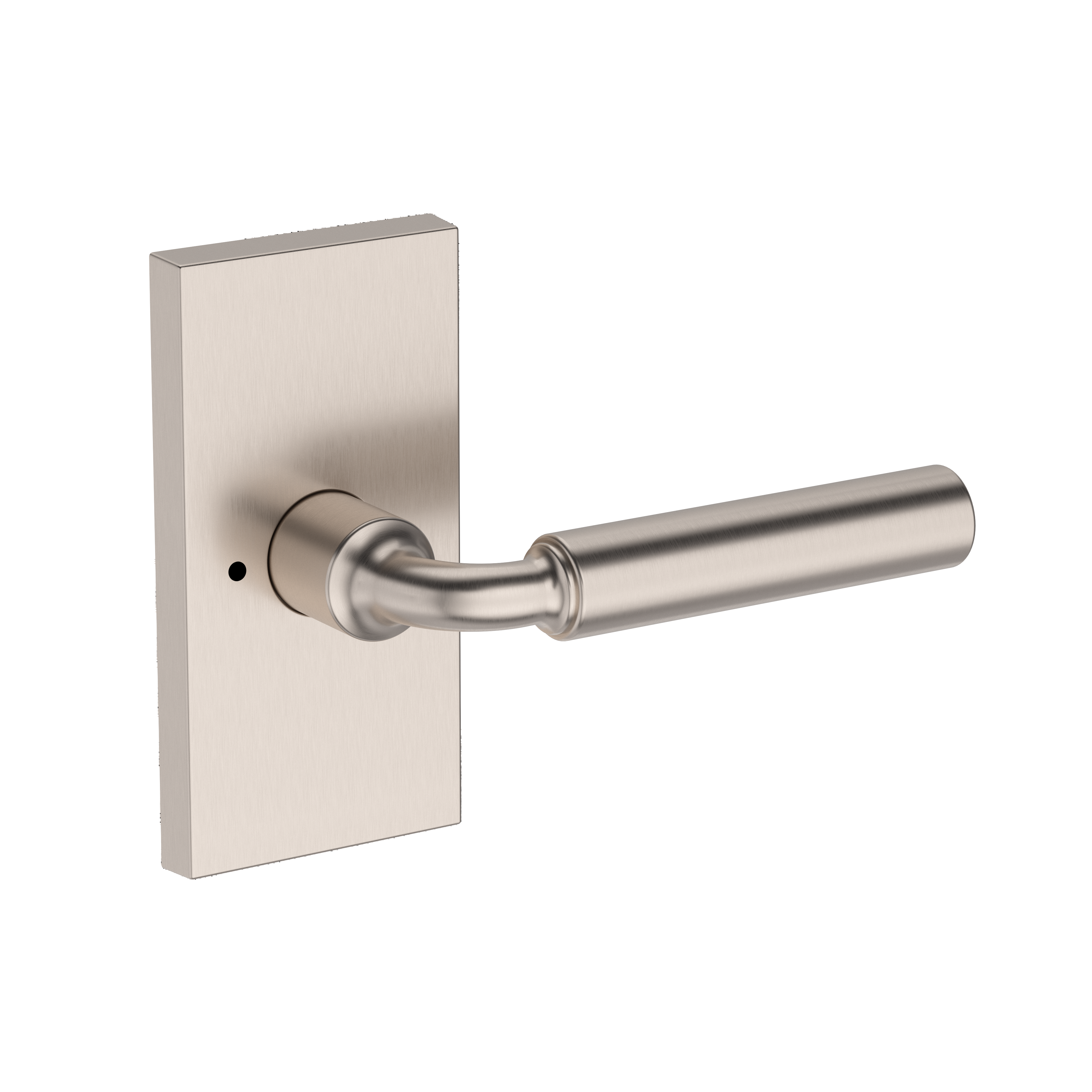 Baldwin La Conner Lever Set with Contemporary 5" Rose