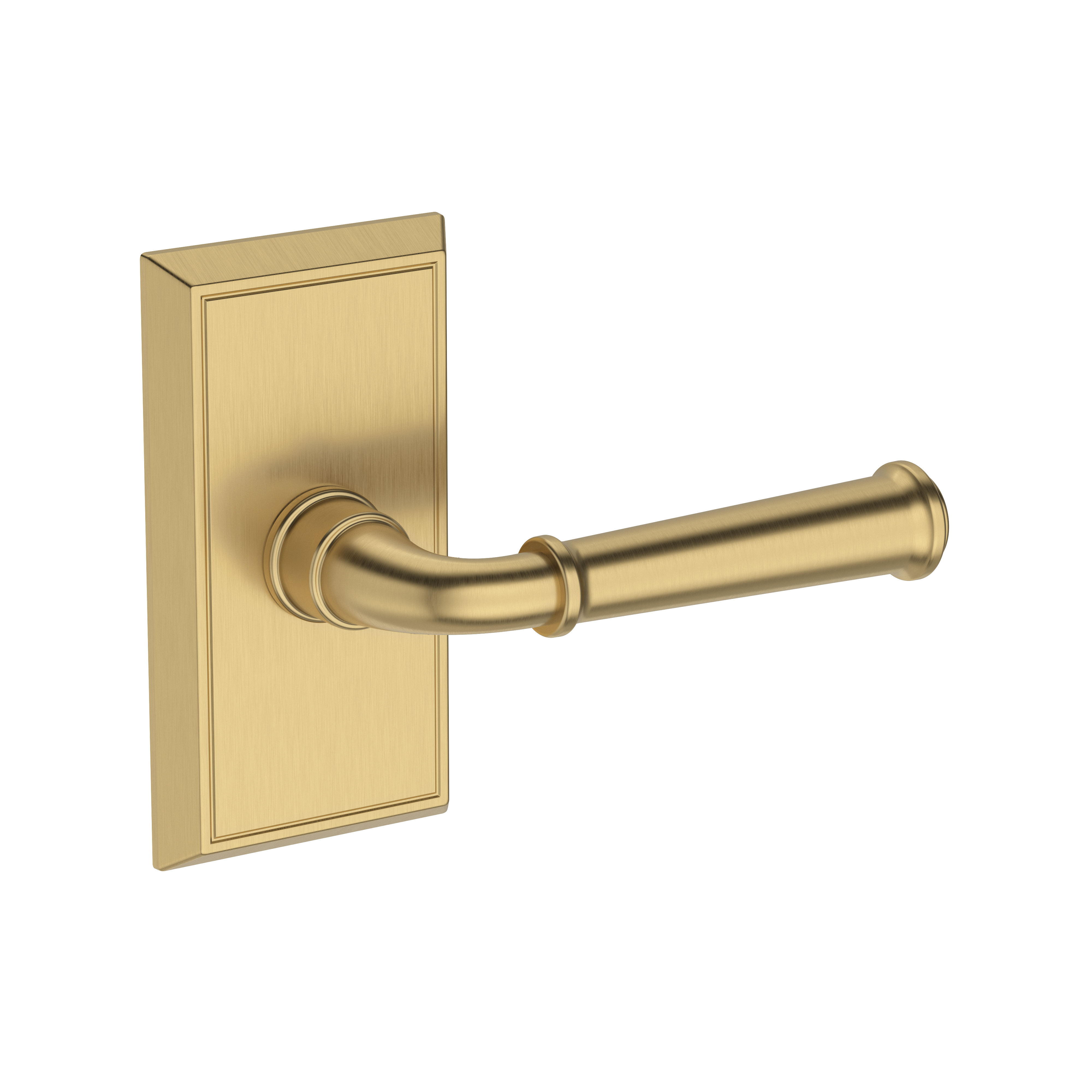 Baldwin Dunsmoor Lever Set with Chamfered 5" Rose