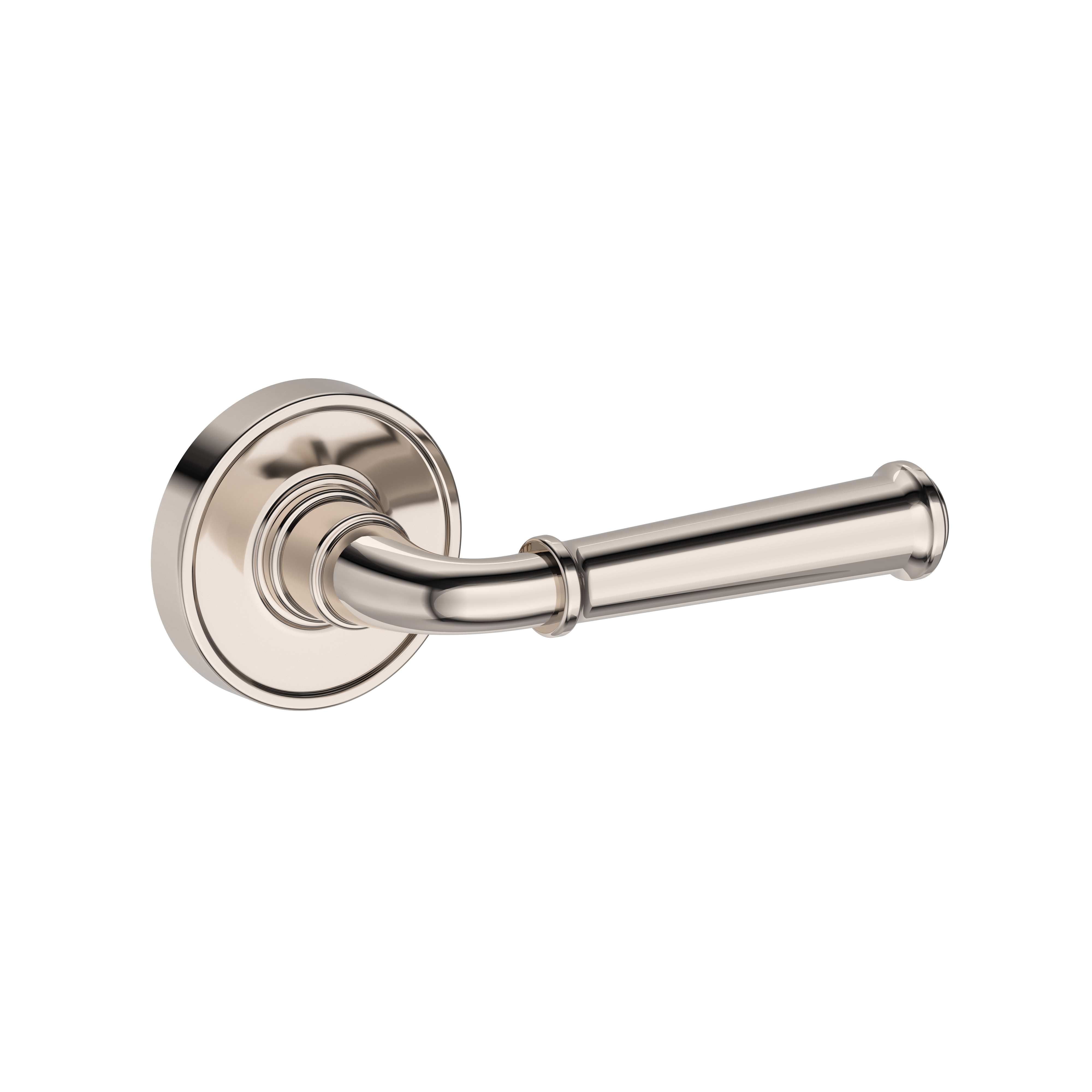 Baldwin Dunsmoor Lever Set with Recessed Round Rose