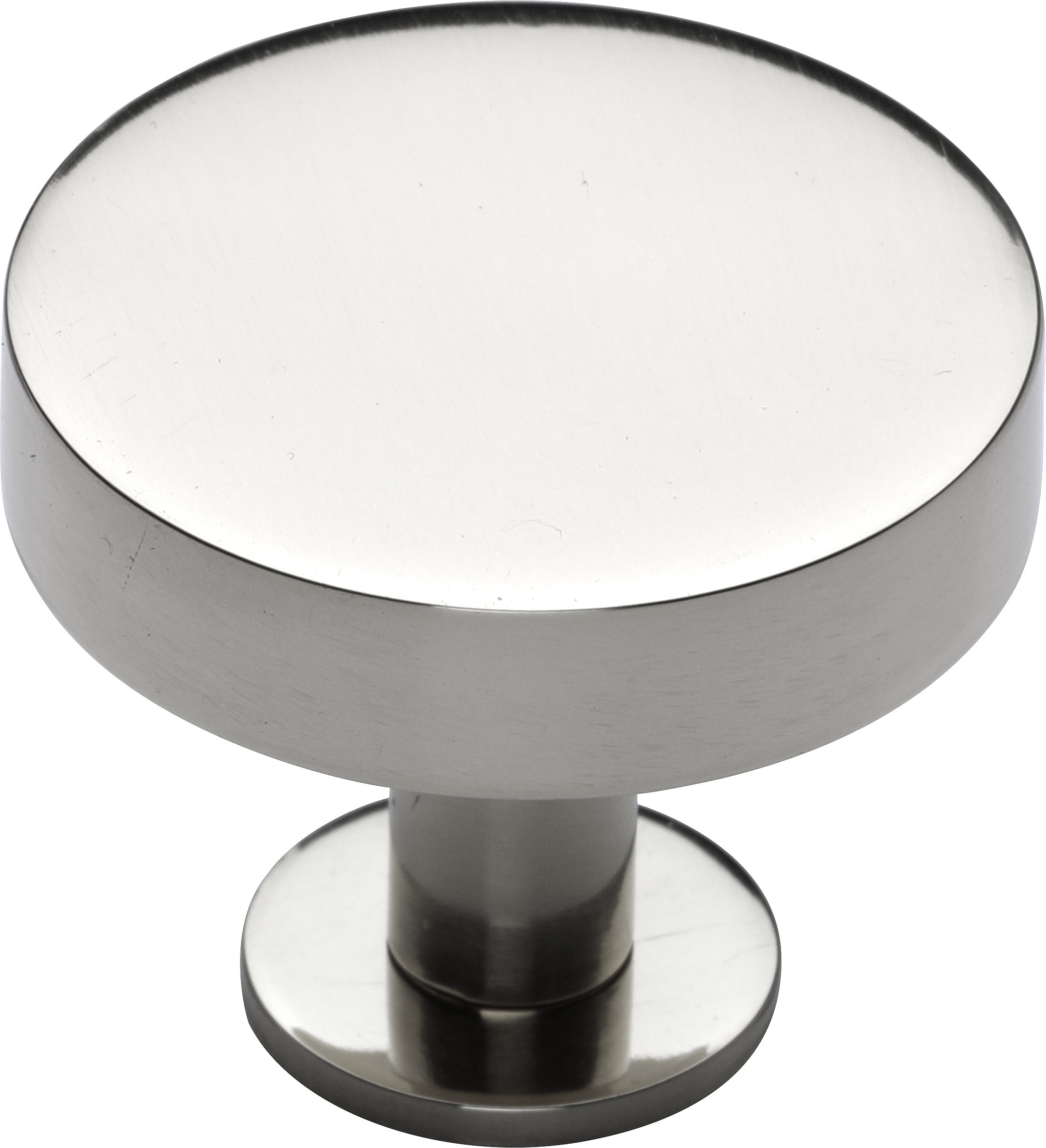 Ashley Norton Knurled Disc Cabinet Knob with Rosette