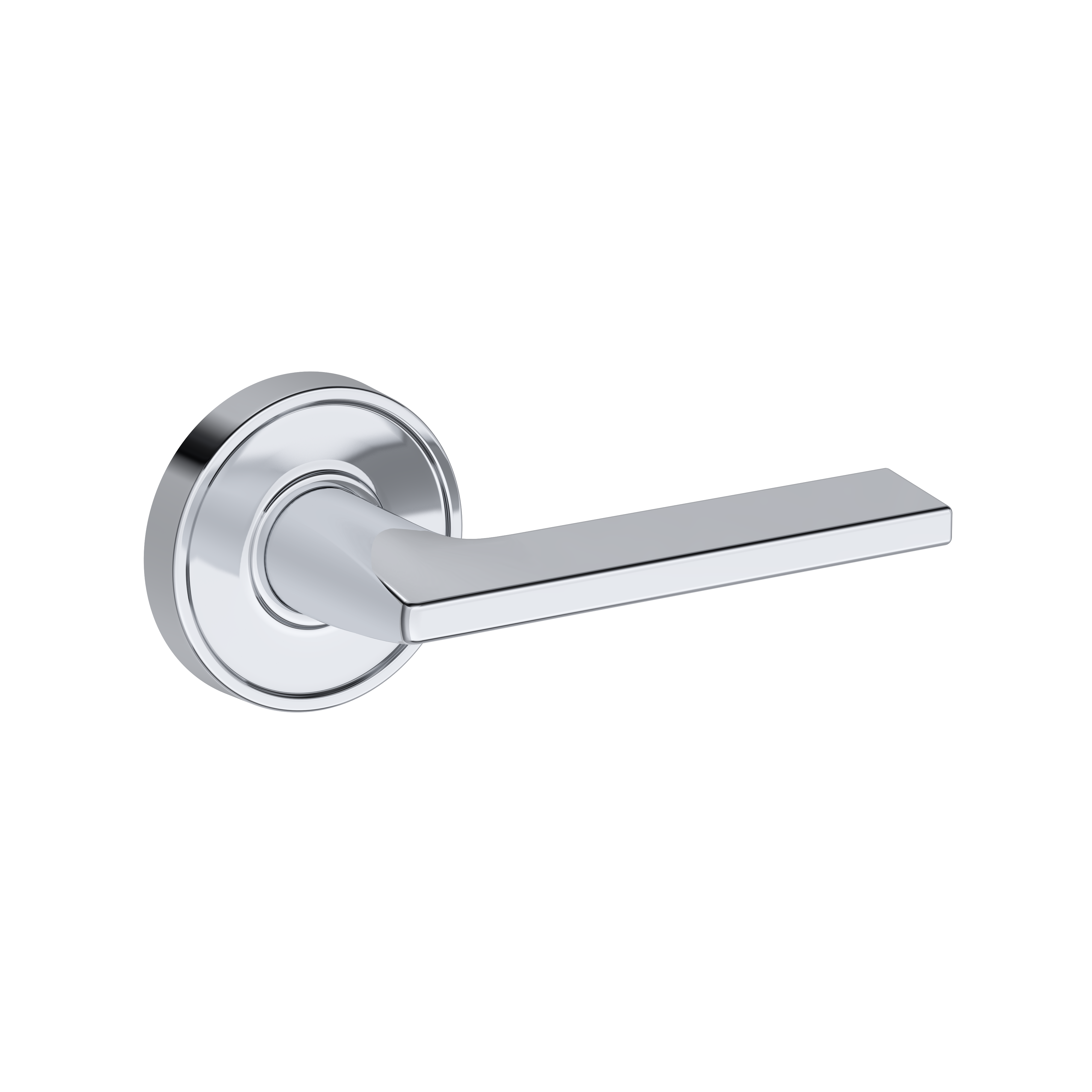 Baldwin Anaheim Hills Lever Set with Recessed Round Rose