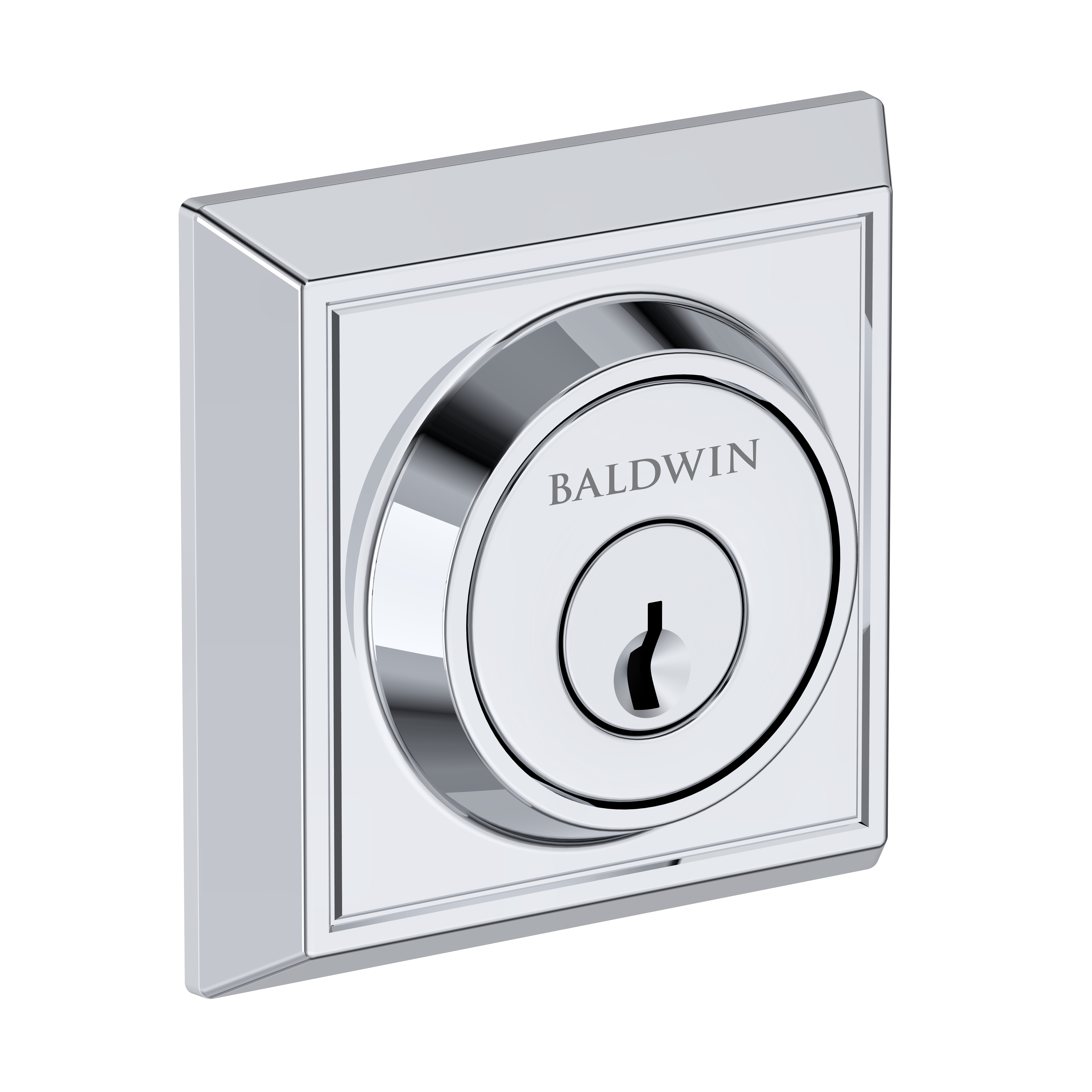 Baldwin Chamfered Square Single Cylinder Deadbolt