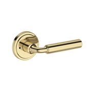 Baldwin La Conner Lever Set with Stepped Round Rose
