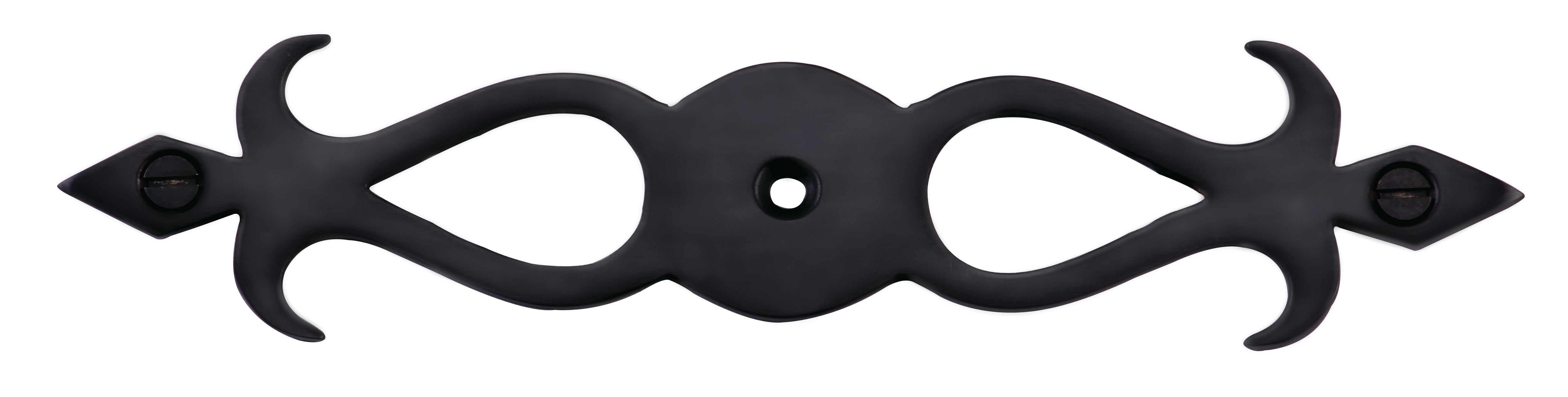 Ashley Norton Fleur-de-lis Cabinet Knob Backpate