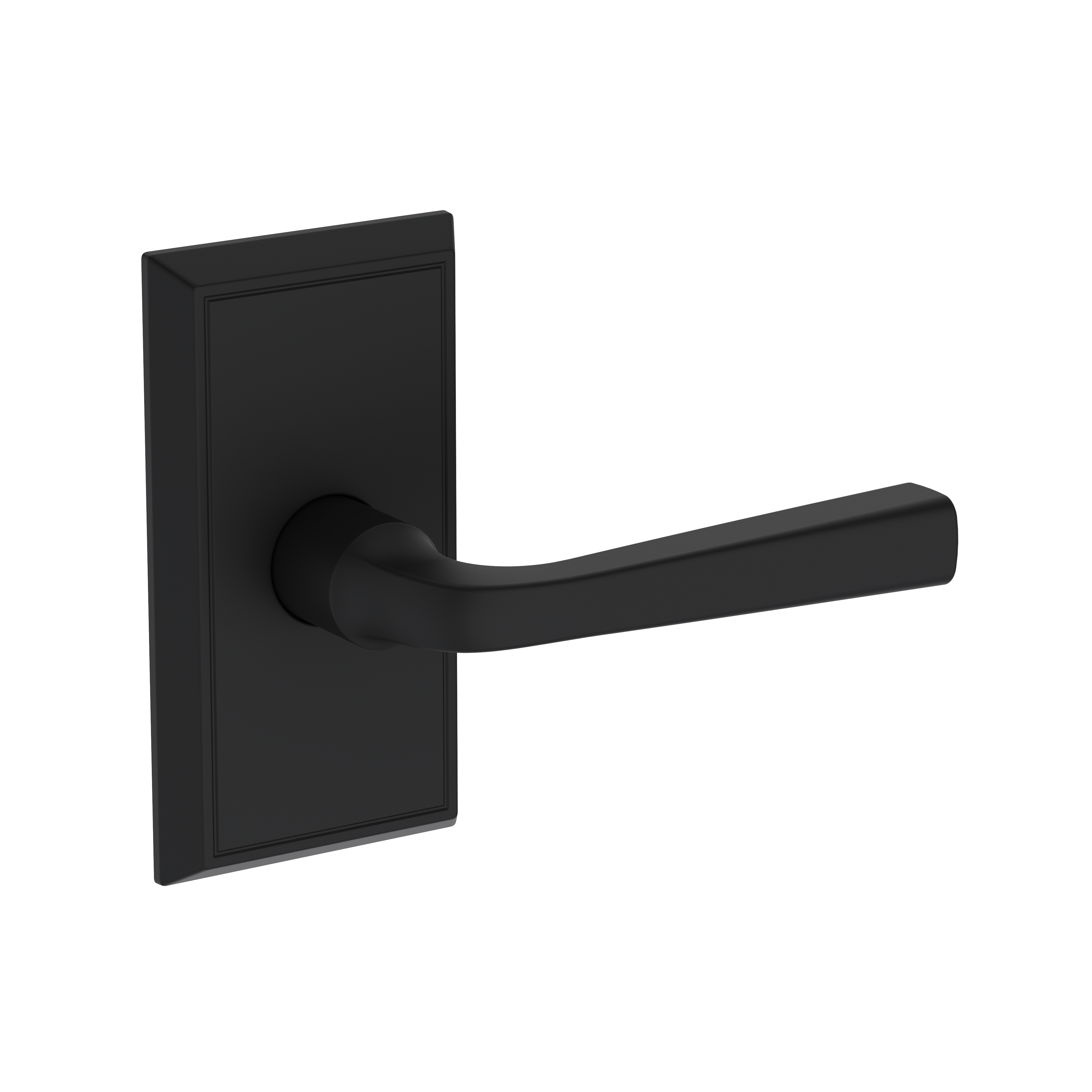 Baldwin Kingvale Lever Set with Chamfered 5" Rose