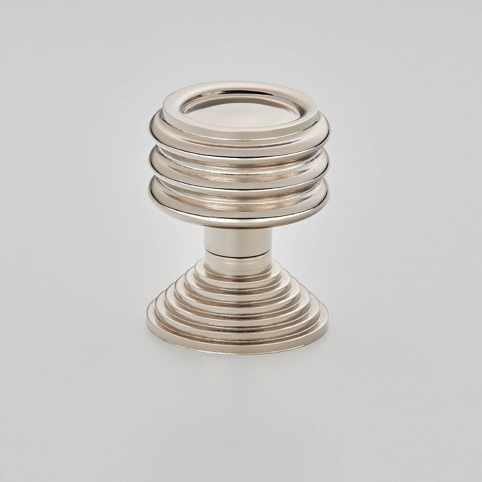 Croft Rutland with Stepped Rose Cabinet Knob