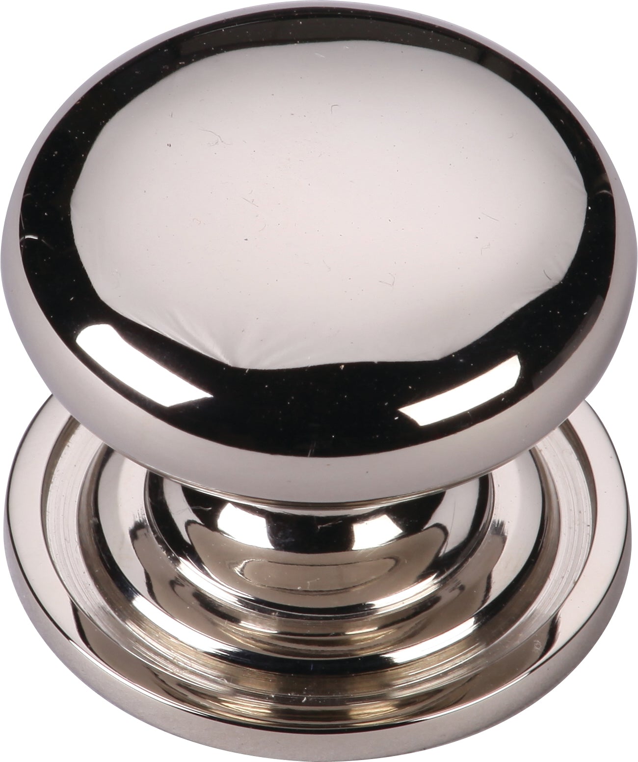 Ashley Norton Round Cabinet Knob on Rose