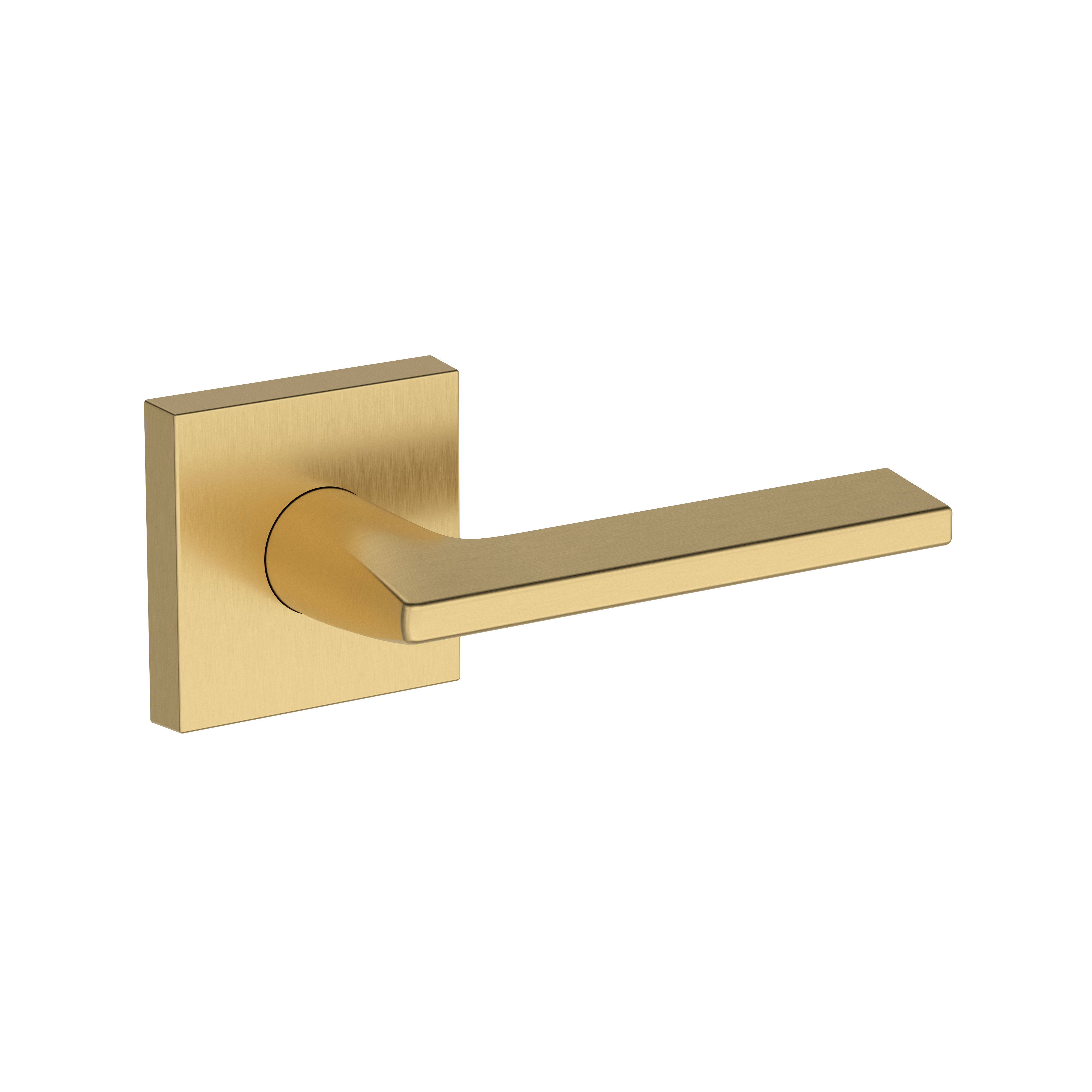 Baldwin Anaheim Hills Lever Set with Contemporary Square Rose