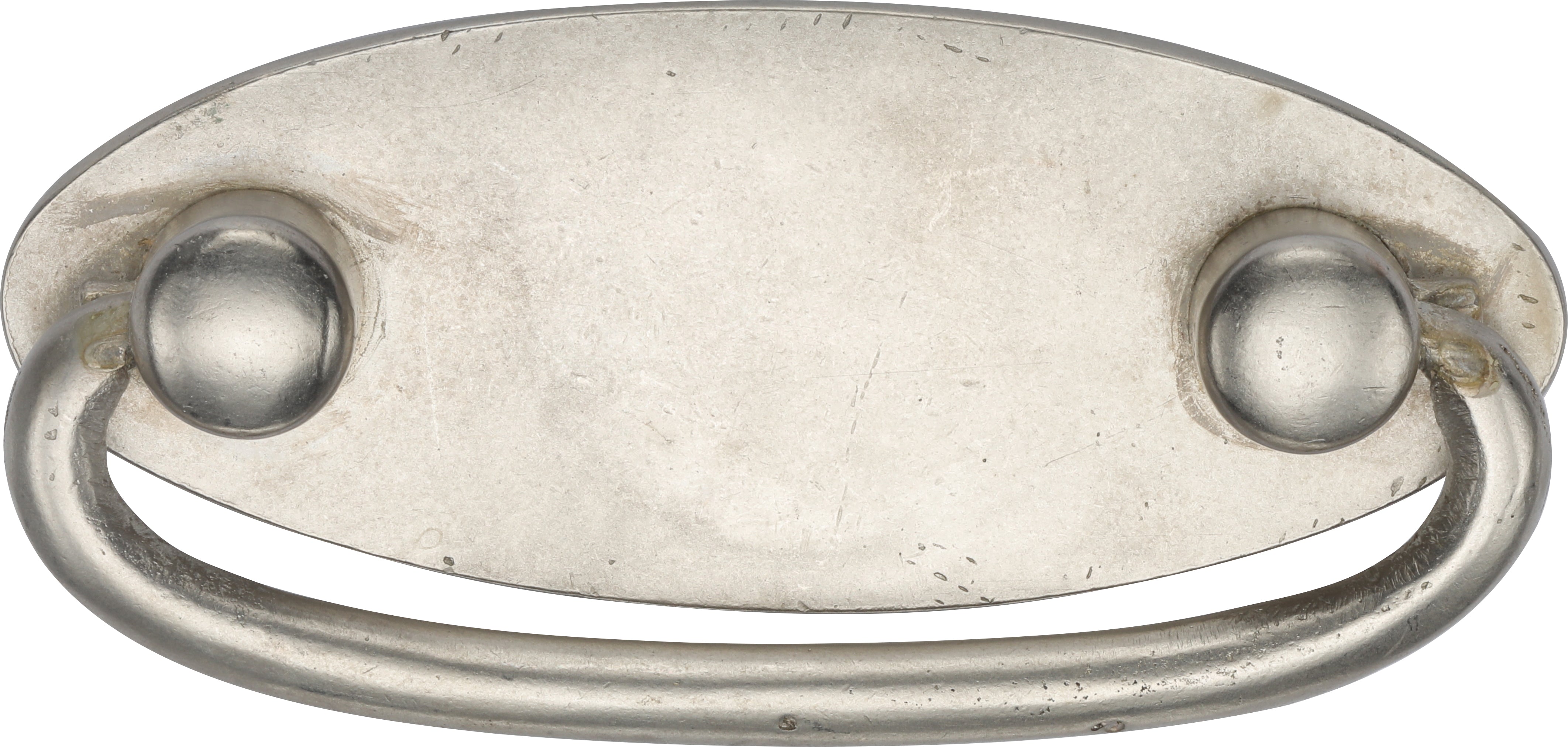 Ashley Norton Bronze Drop Pull on Oval plate